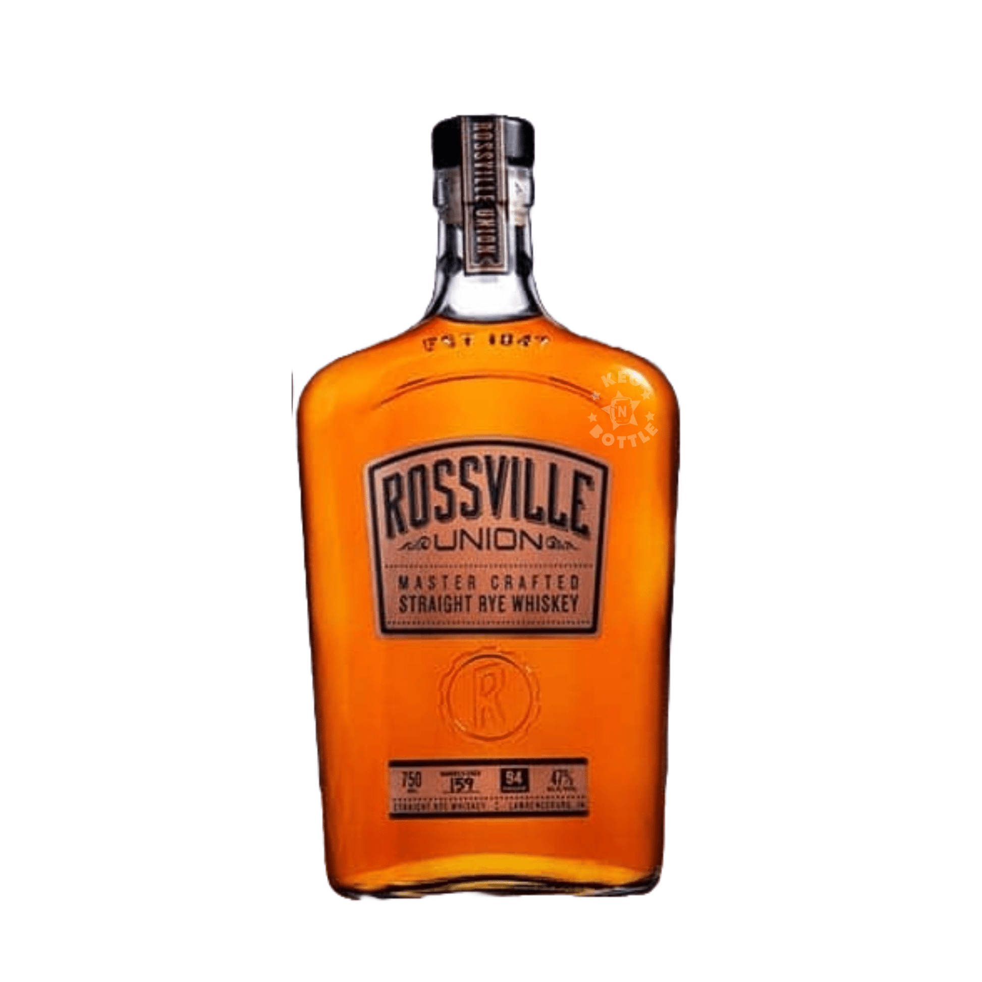 Rossville Union Straight Rye Whiskey (750 ml)