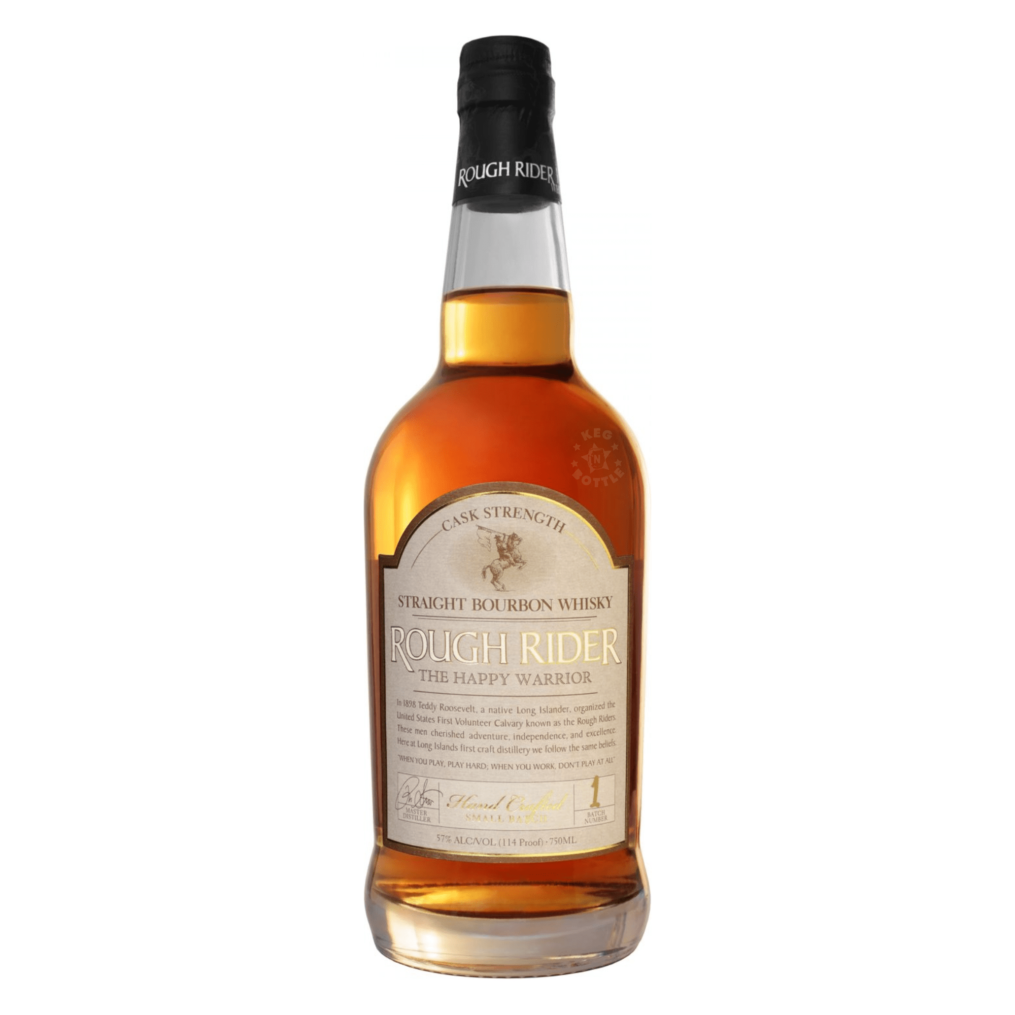 Rough Rider The Happy Warrior Cask Strength Whisky (750 ml)