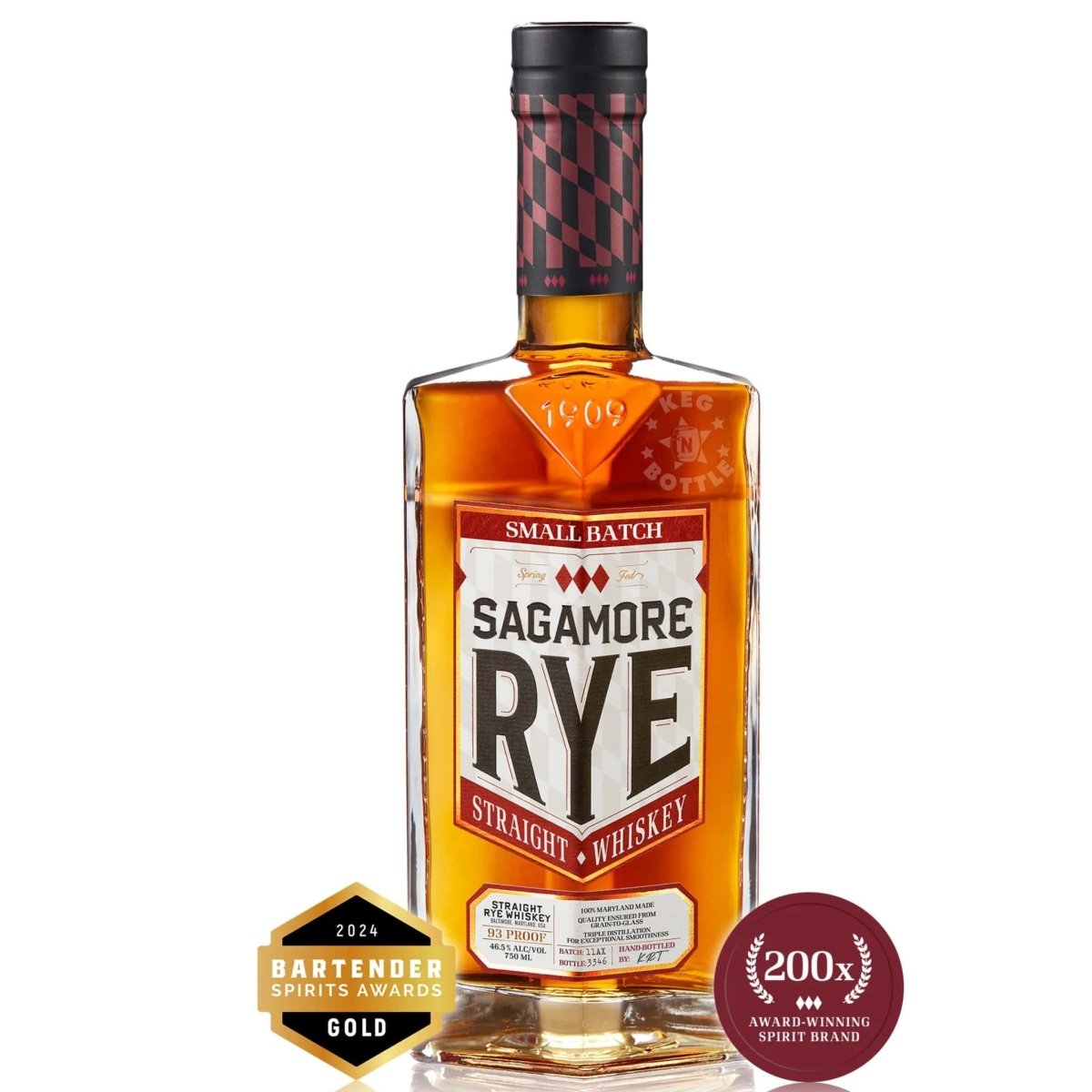 Sagamore Spirit Small Batch Rye Whiskey (750 ml)