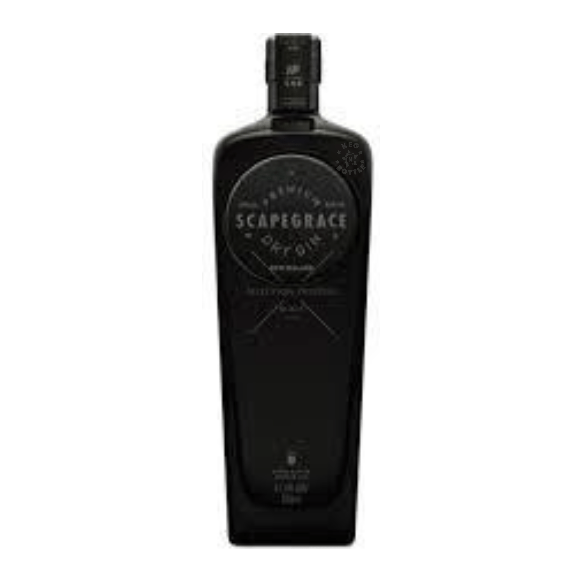 Scapegrace Black Premium Dry Gin (750 ml)