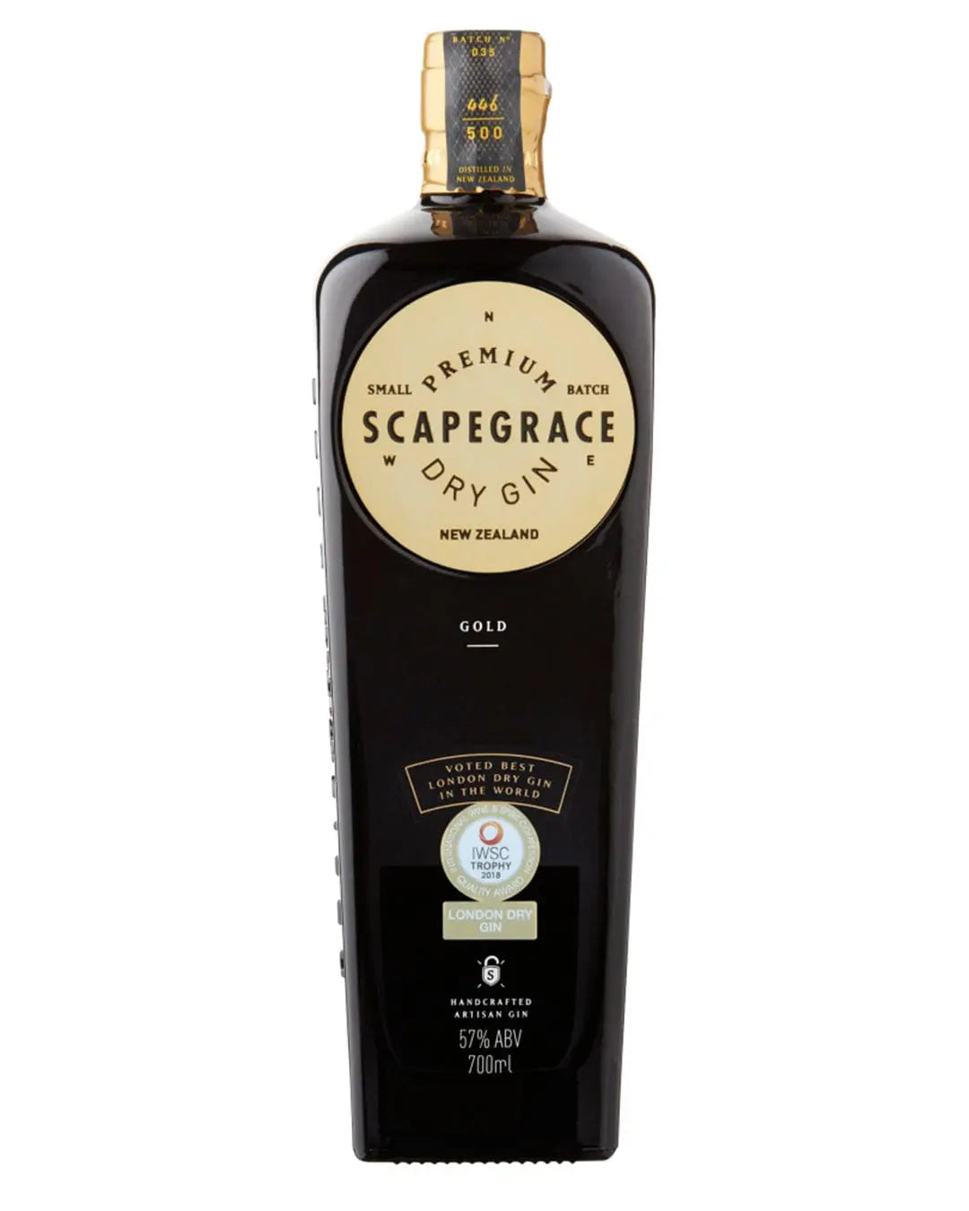 Scapegrace Gold Gin, 70 cl