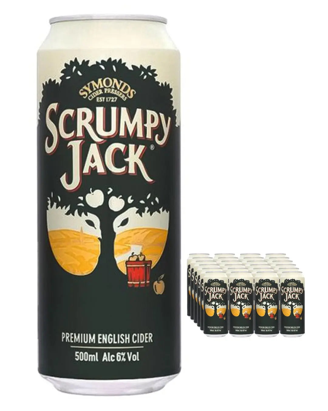 Scrumpy Jack Cider Cans Multipack, 24 x 500 ml