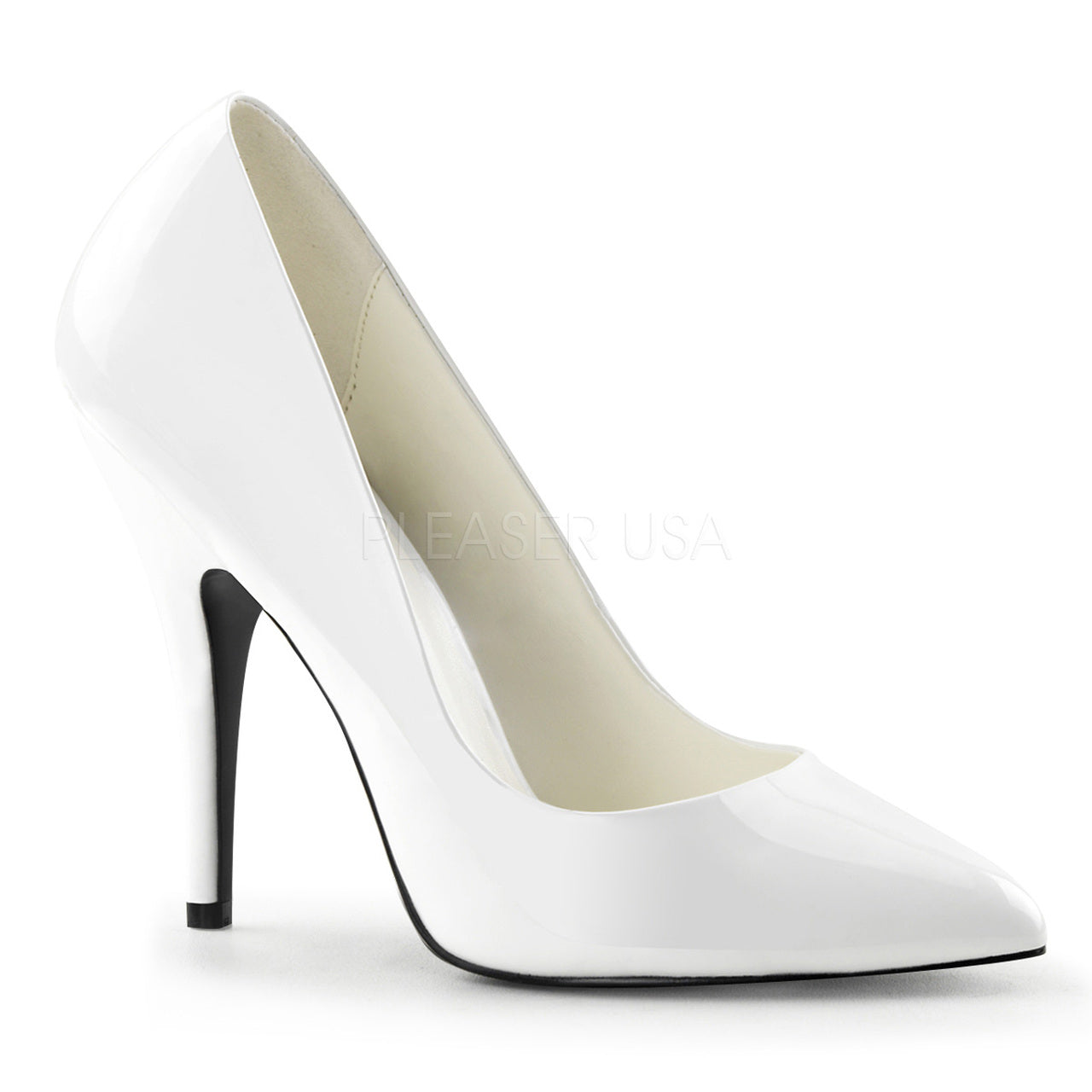 5" White Classic Pump*