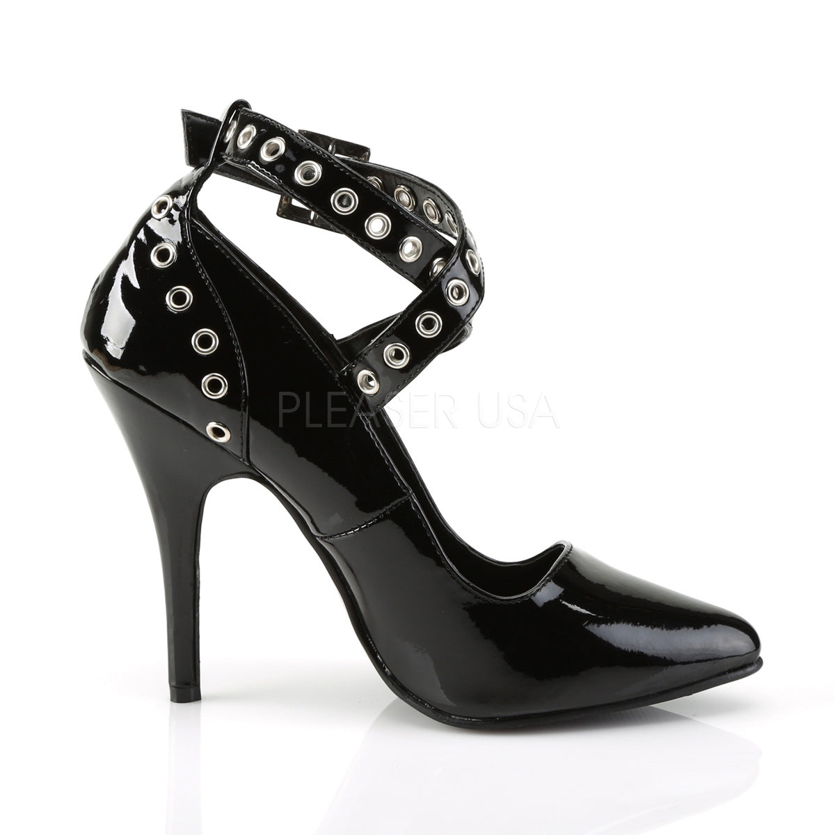 5" Black Criss-Cross Shoes*