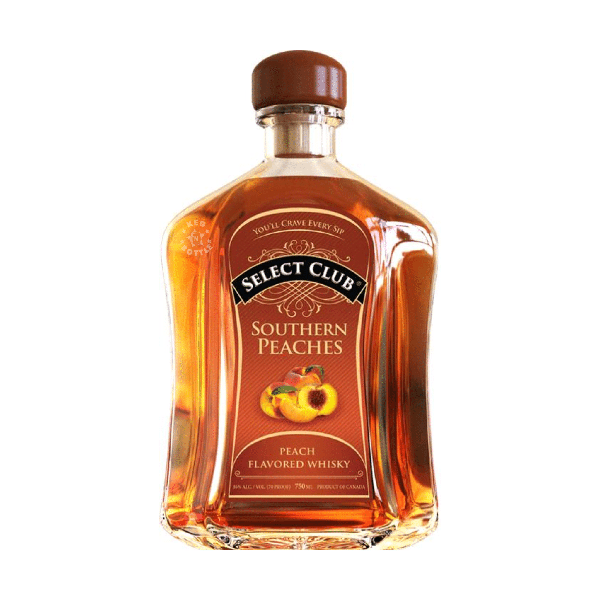 Select Club Southern Peaches Canadian Whisky (750 ml)