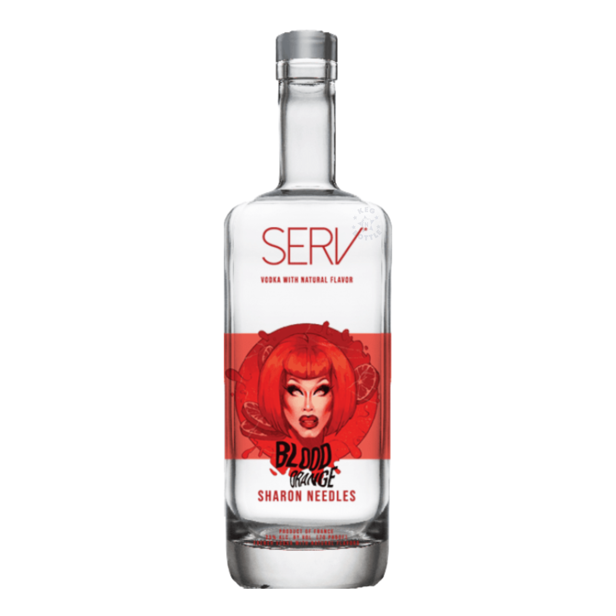 SERV Vodka Sharon Needles Blood Orange (750 ml)