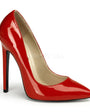 5" Red Pointed Toe Pump Shoes*