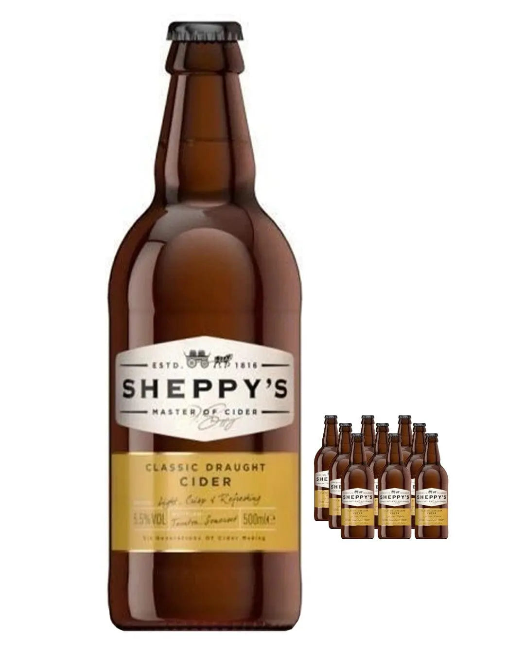 Sheppy's Somerset Cider Multipack, 12 x 500 ml