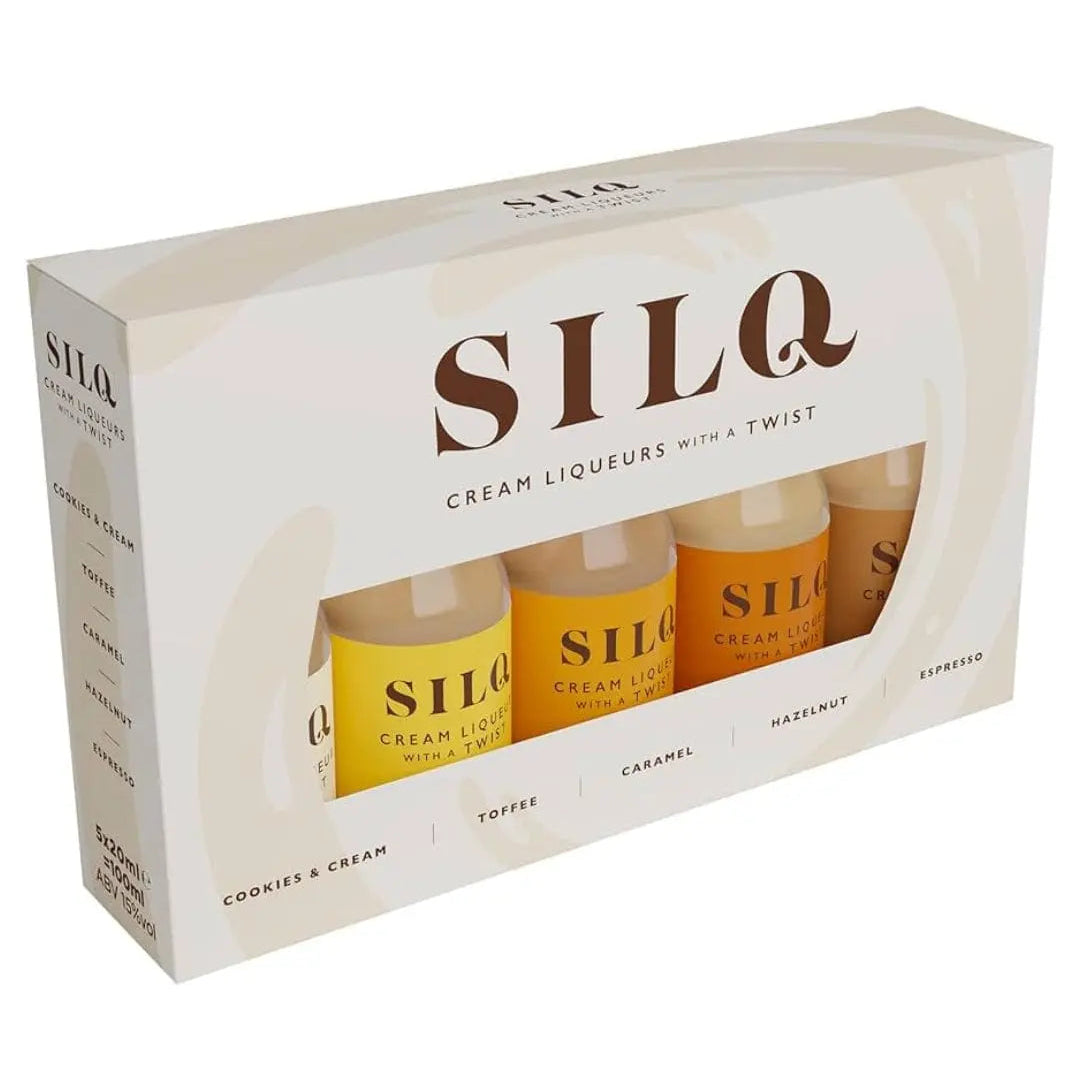 Silq Cream Liqueur with a Twist, 5 x 2 cl