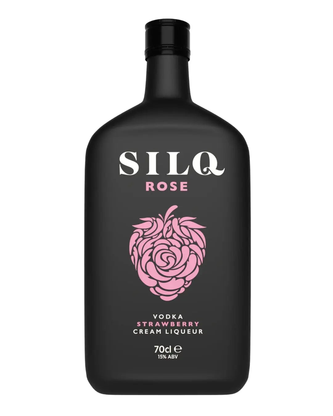 Silq Rose Strawberry Vodka Cream Liqueur, 70 cl