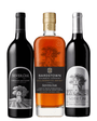 Silver Oak Napa Valley & Alexander Valley Cabernet Sauvignon & Bardstown Silver Oak Whiskey Combo Pack (3 x 750 mL)