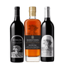 Silver Oak Napa Valley & Alexander Valley Cabernet Sauvignon & Bardstown Silver Oak Whiskey Combo Pack (3 x 750 mL)