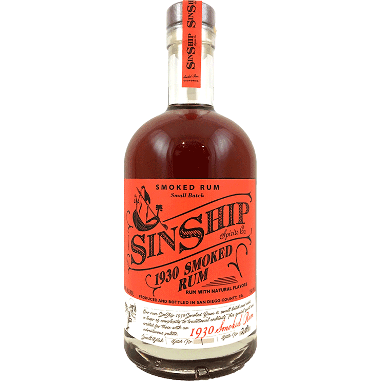 Sinship 1930 Smoked Rum 750 mL