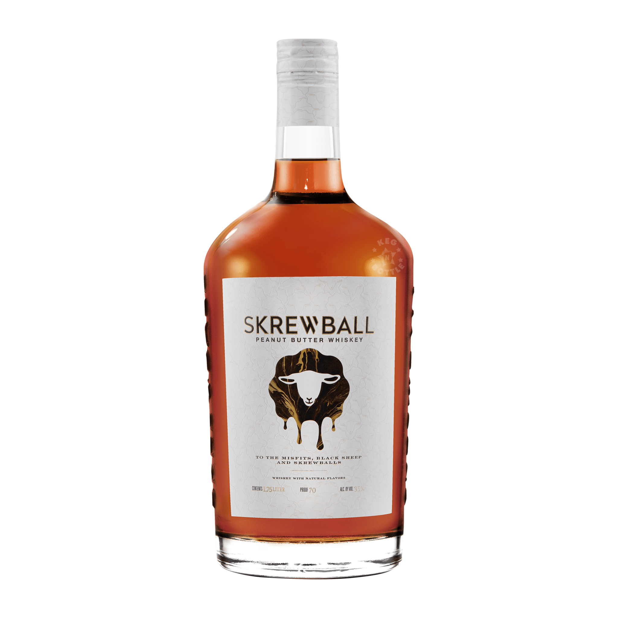 Skrewball Peanut Butter Flavored Whiskey (1.75 L)