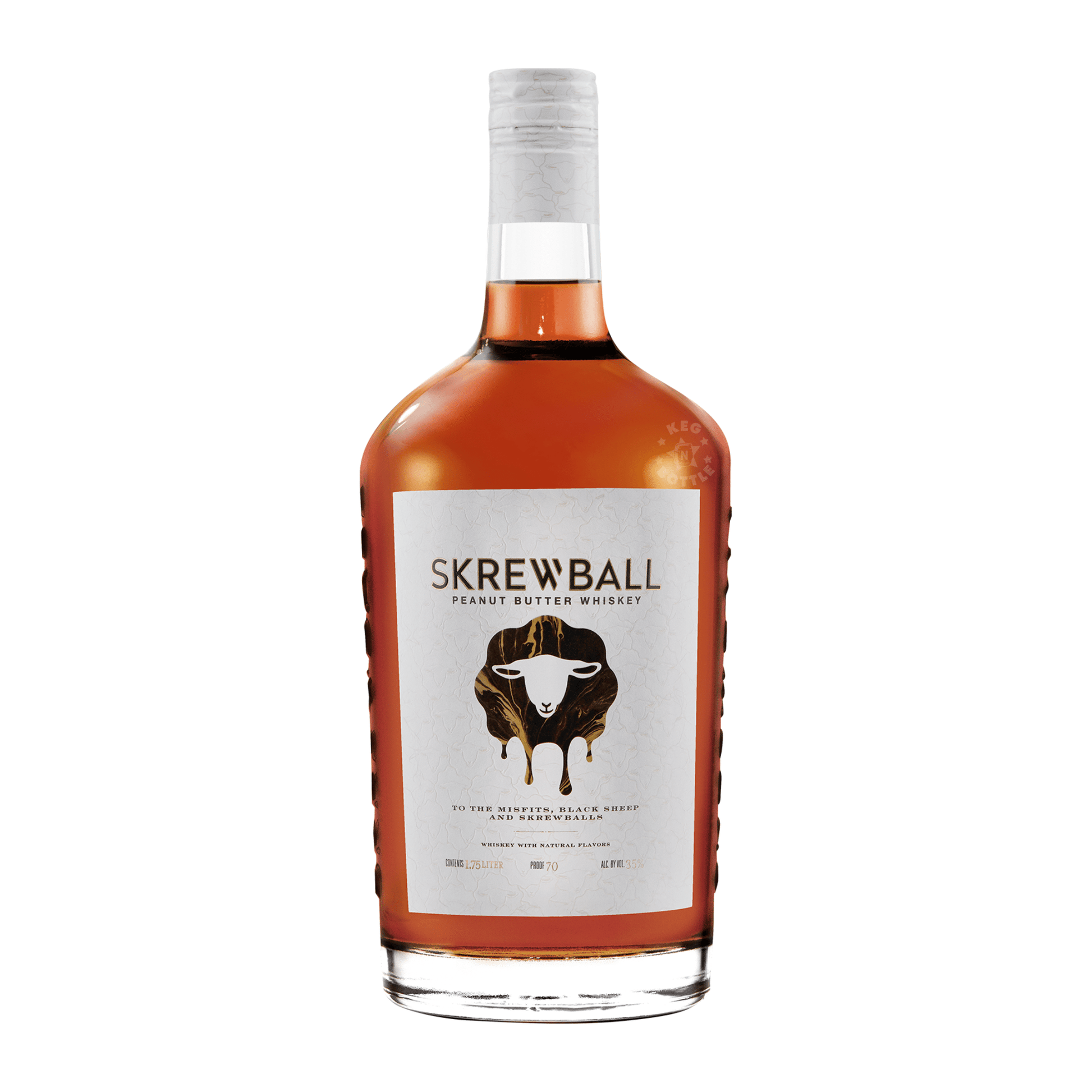 Skrewball Peanut Butter Flavored Whiskey (1.75 L)