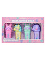 Smiggle - All Stars Scented Fluorescent Highlighter 4-piece Pen Set