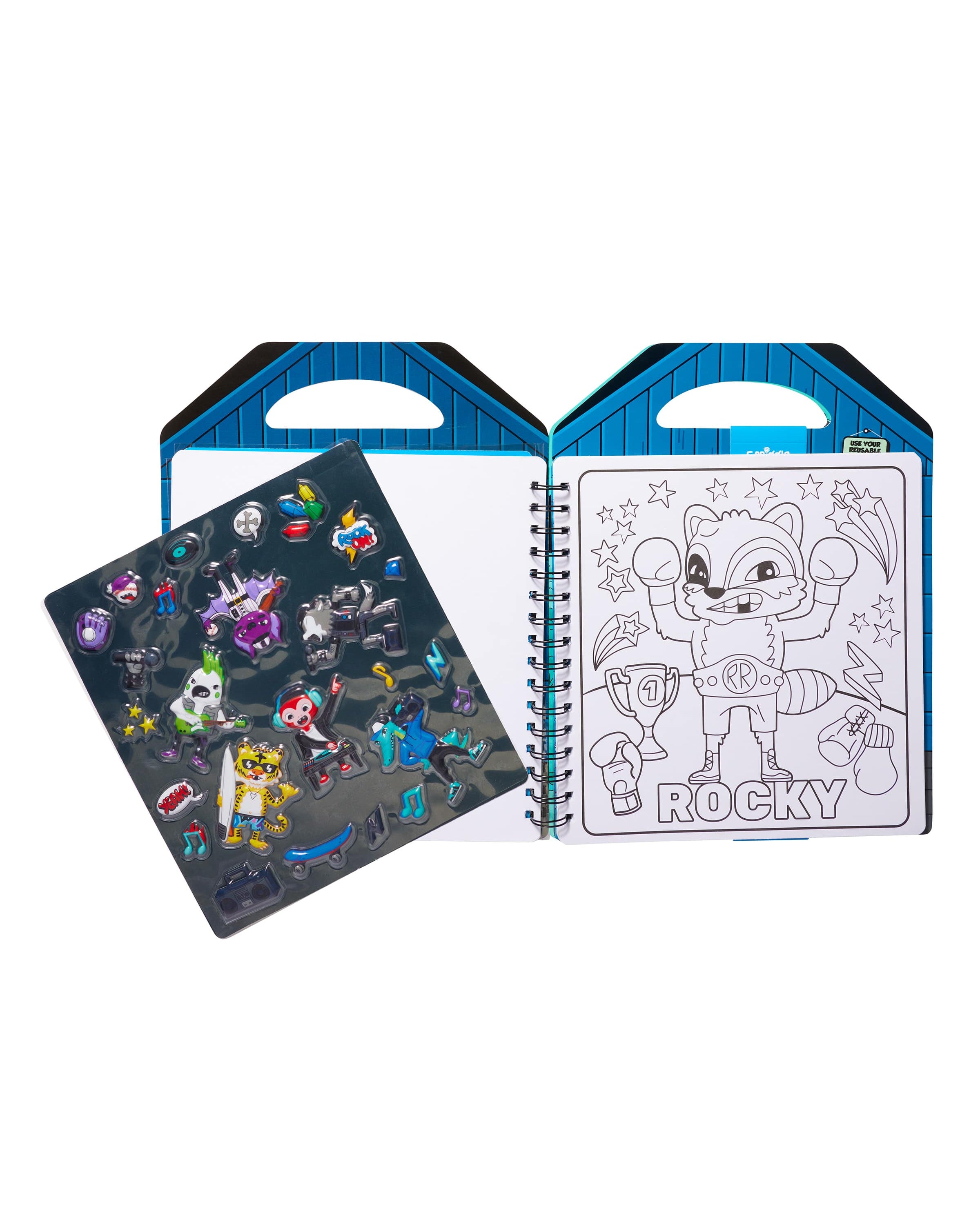 Smiggle - Besties Reusable Sticker Coloring Book