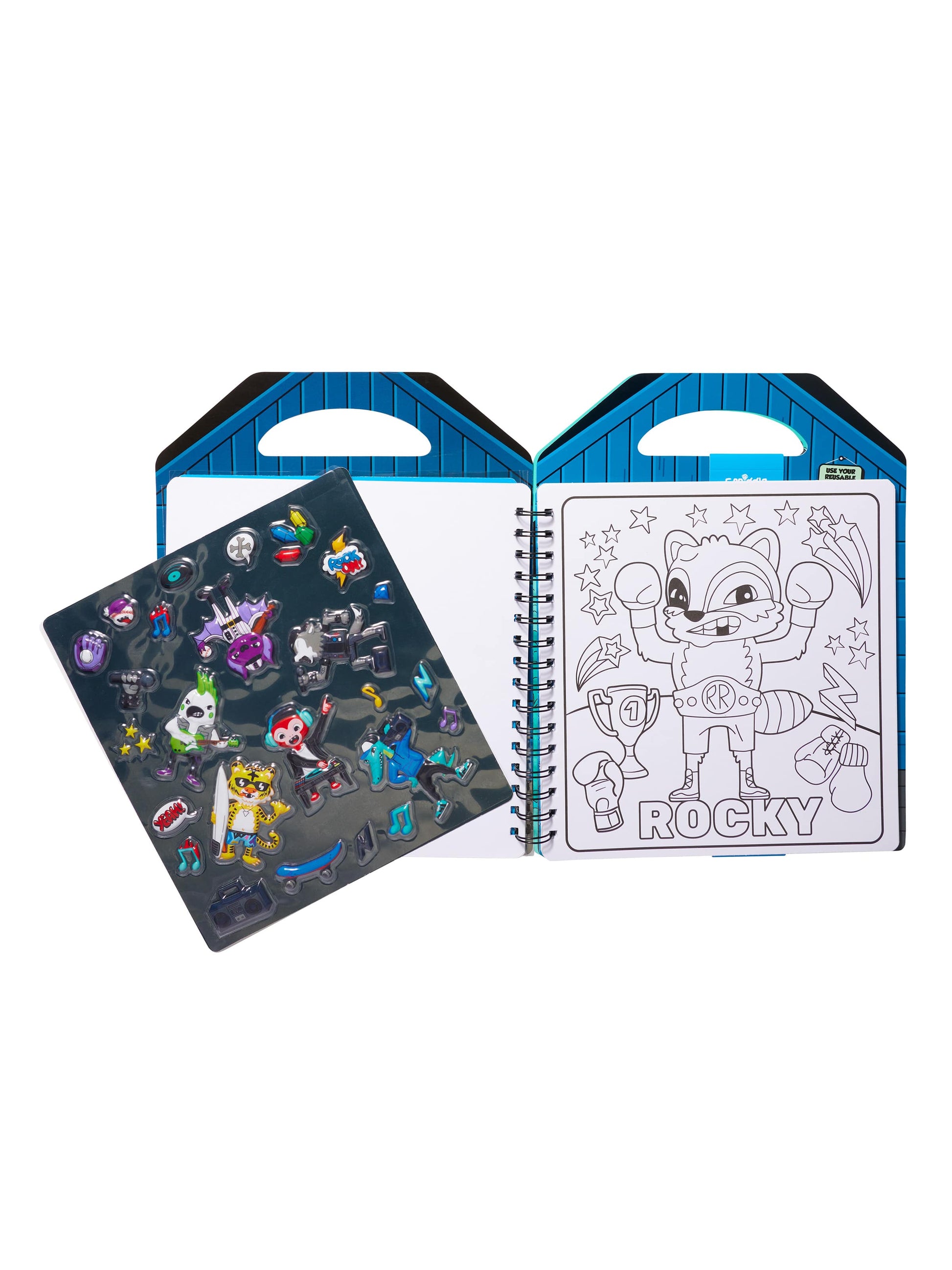Smiggle - Besties Reusable Sticker Coloring Book