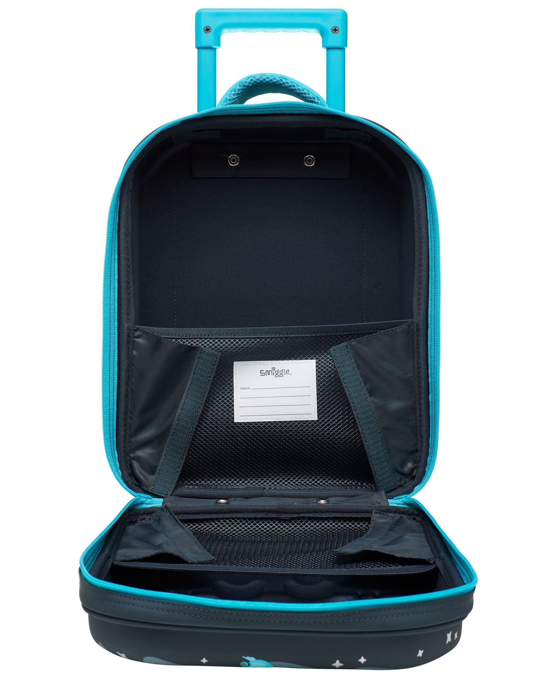 Smiggle - Blast Off Junior Kindergarten and Nursery Trolley Suitcase