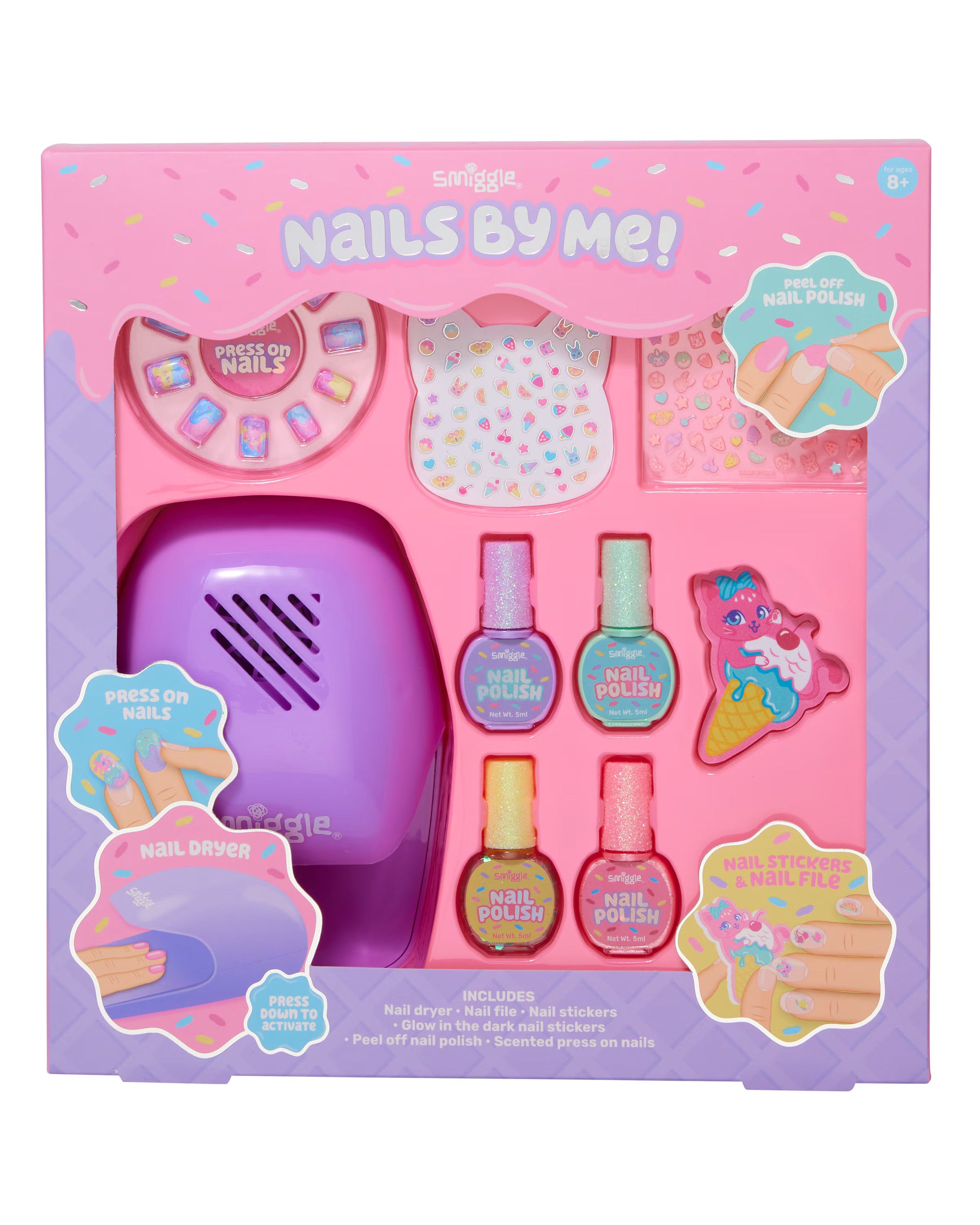 Smiggle - Kids Nail Design Set