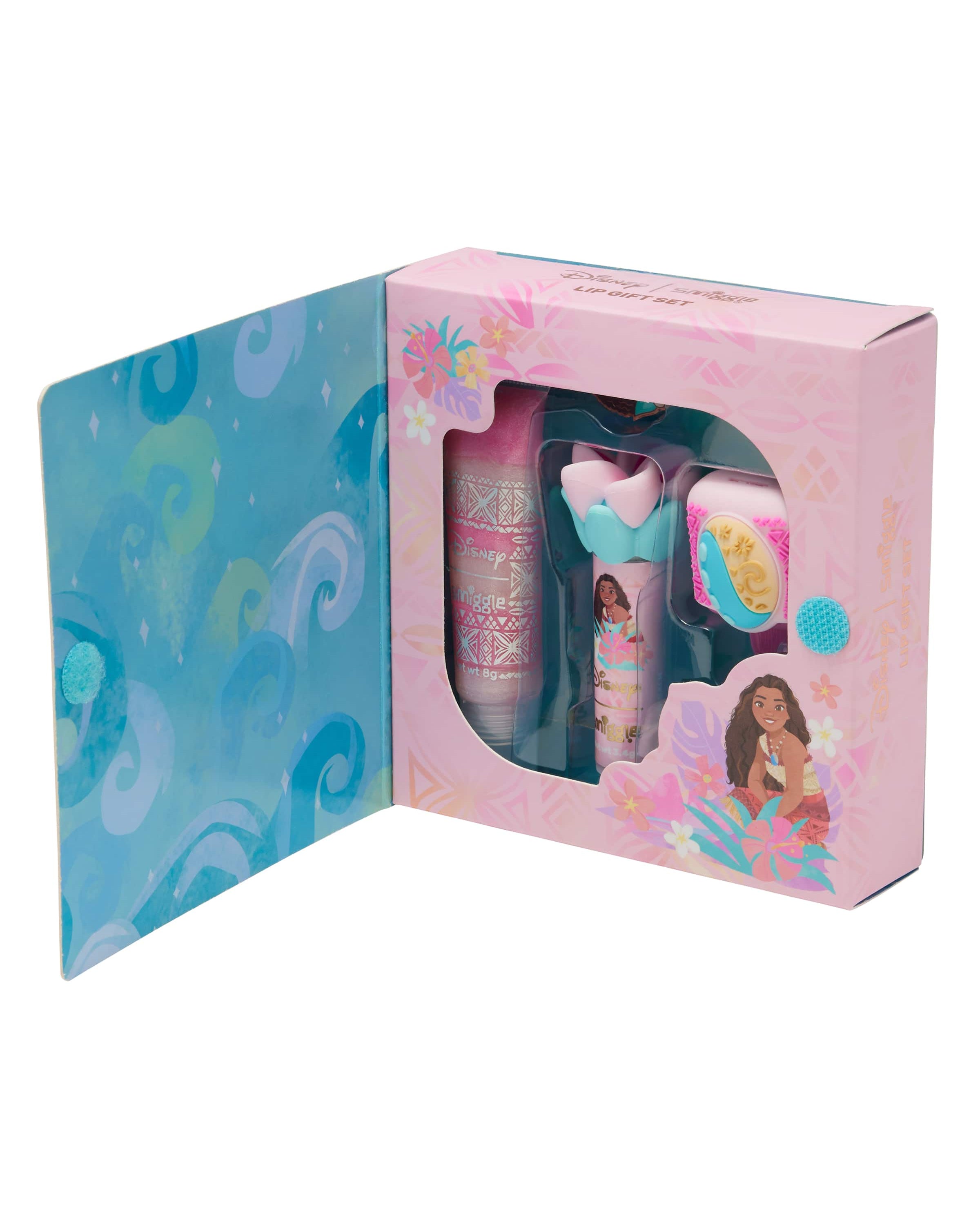 Smiggle - Disney Moana Children's Gift Lip Care Set