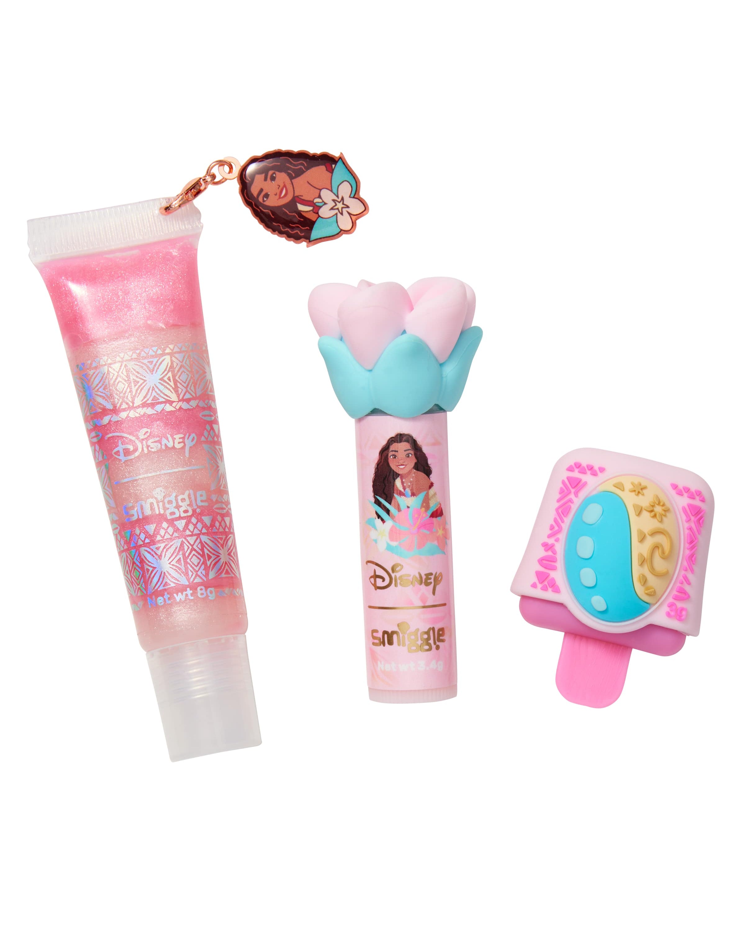 Smiggle - Disney Moana Children's Gift Lip Care Set