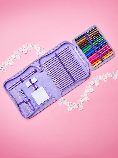 Smiggle - Disney Princesses Stationery Set and Pencil Case