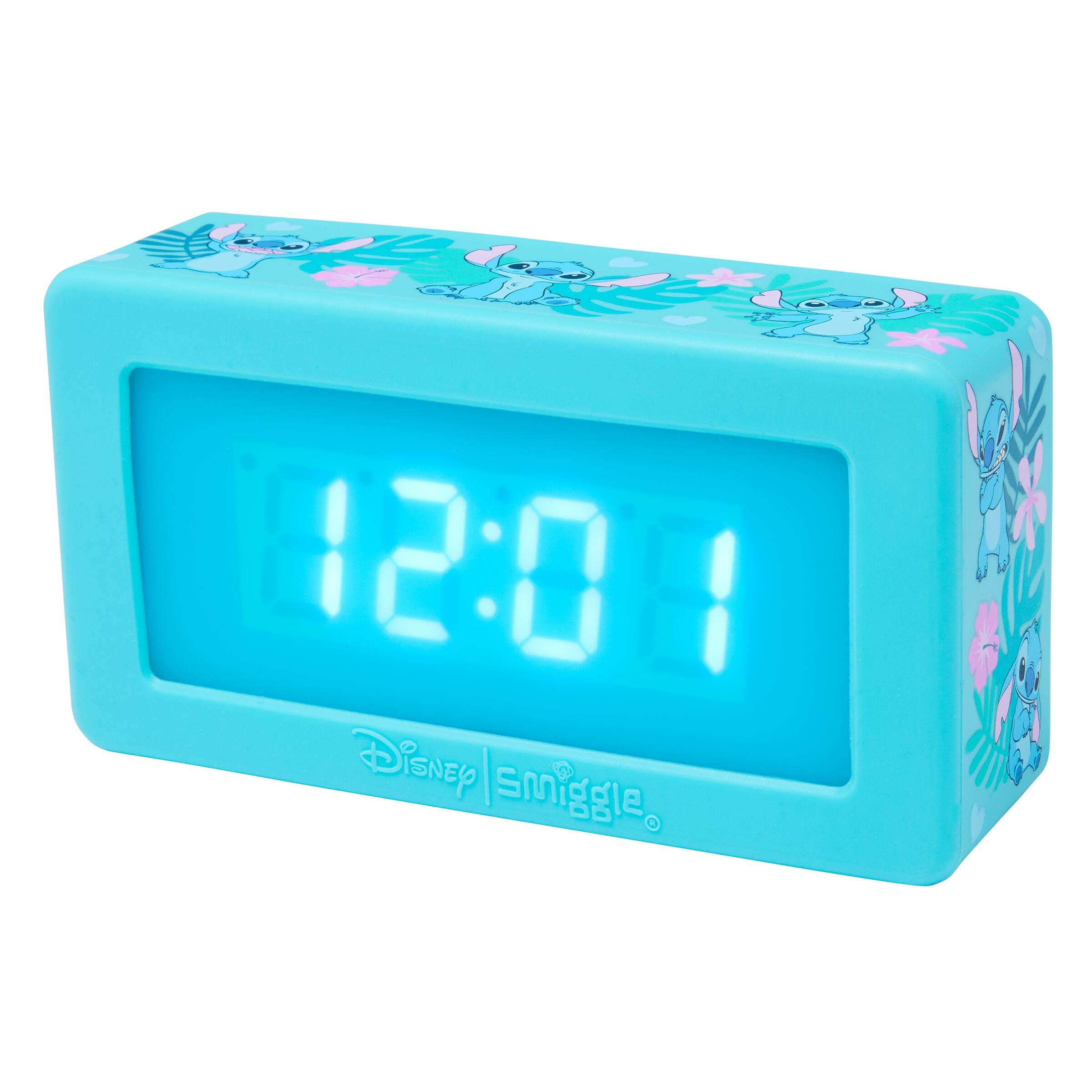 Smiggle - Disney Stitch Voice Activated Digital Desk Clock