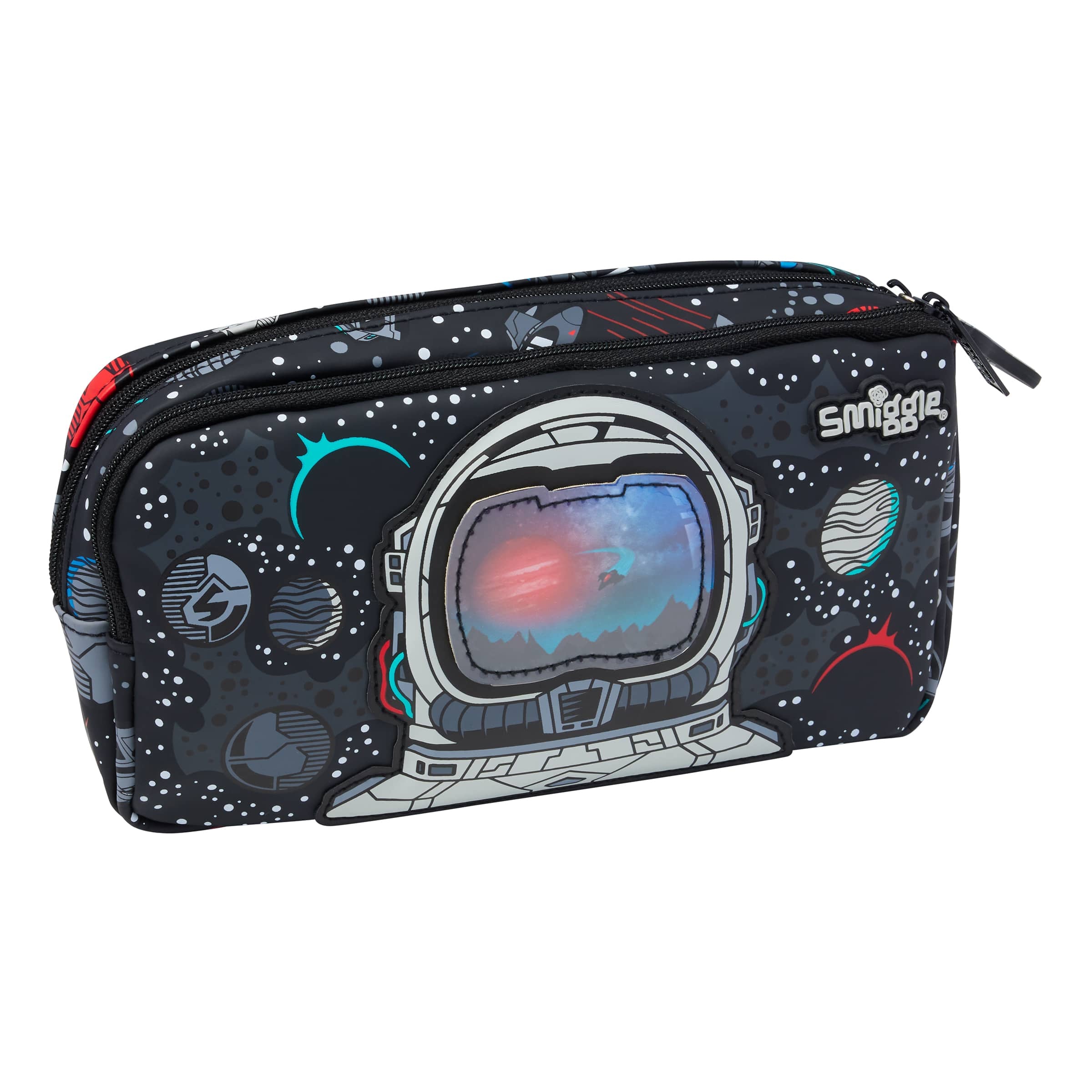 Smiggle - Eclipse Double Compartment Pencil Case