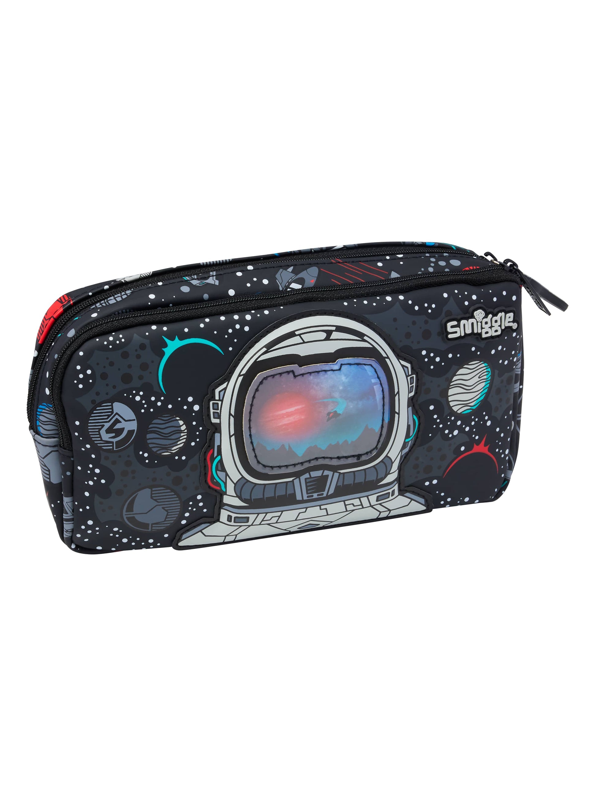 Smiggle - Eclipse Double Compartment Pencil Case