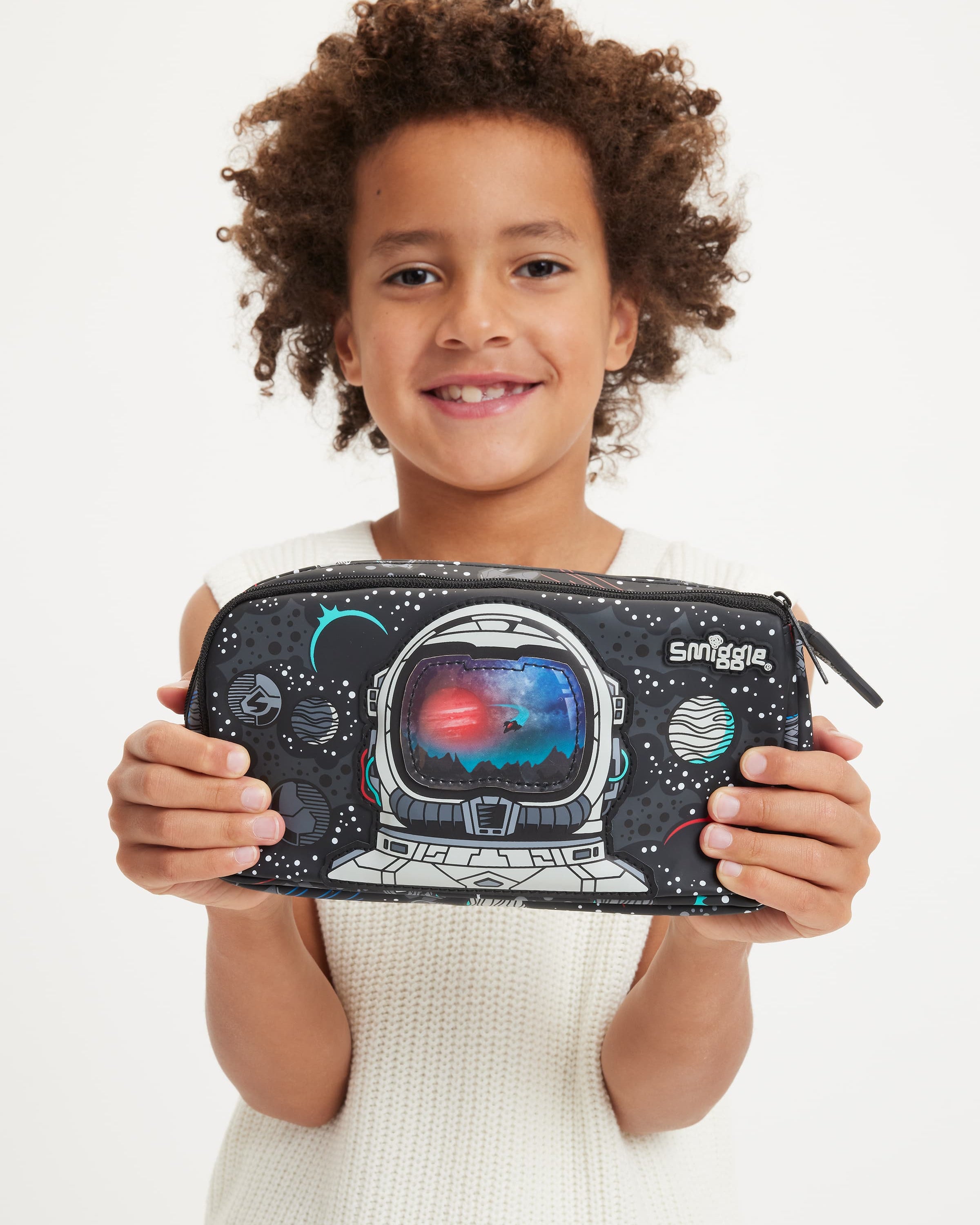 Smiggle - Eclipse Double Compartment Pencil Case