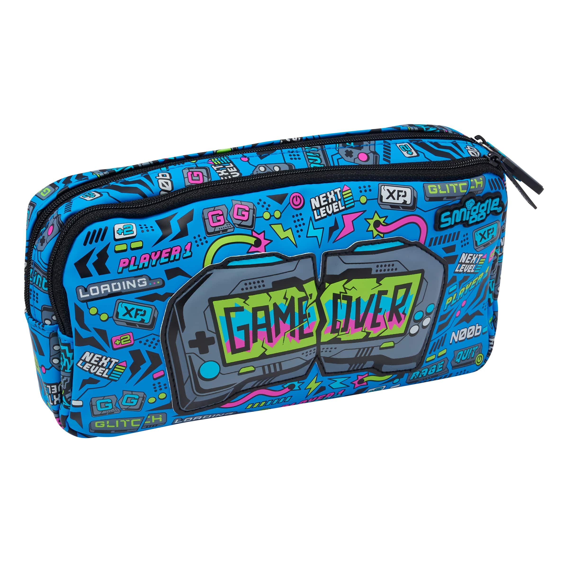 Smiggle - Eclipse Double Compartment Pencil Case