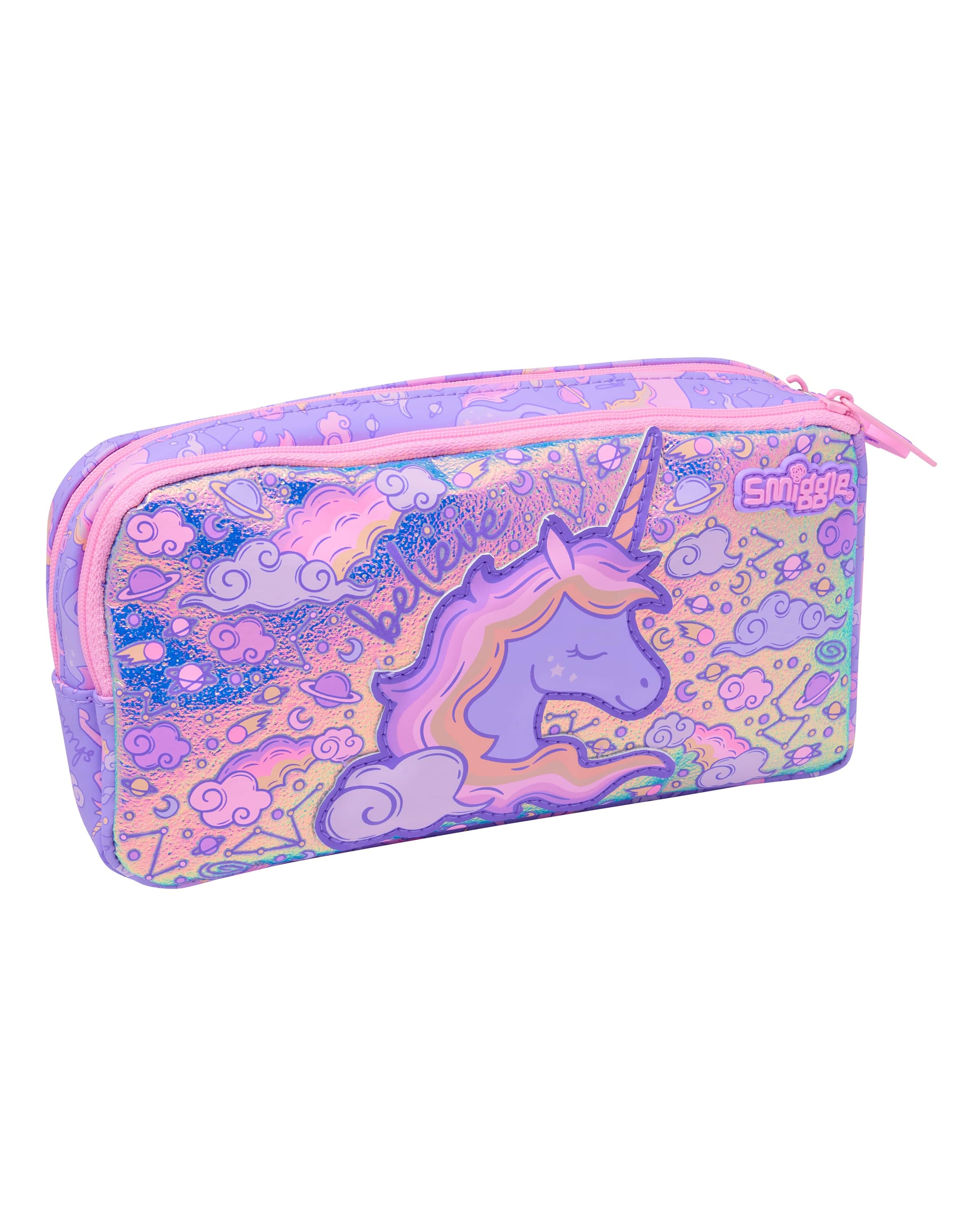 Smiggle - Eclipse Double Compartment Pencil Case