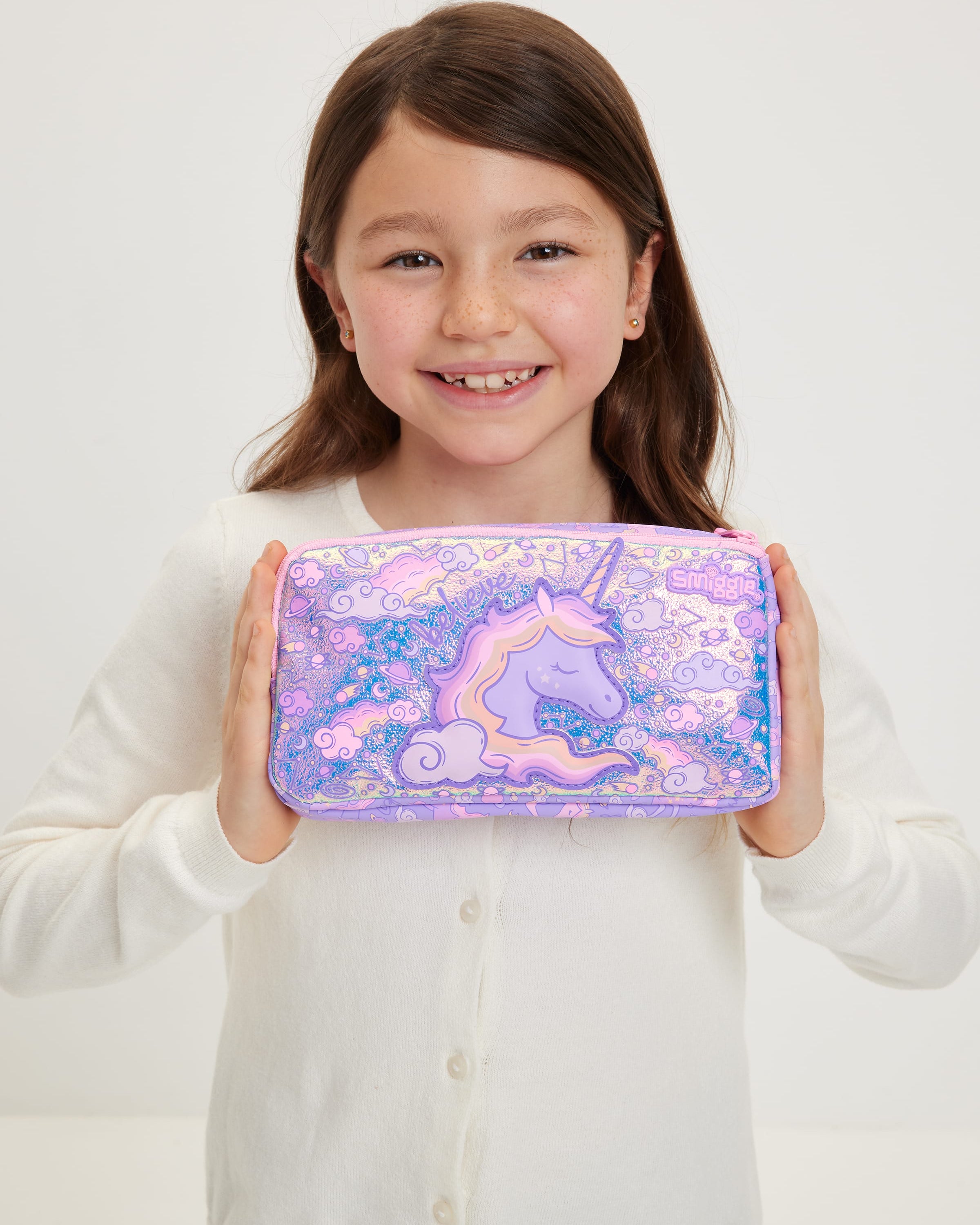 Smiggle - Eclipse Double Compartment Pencil Case