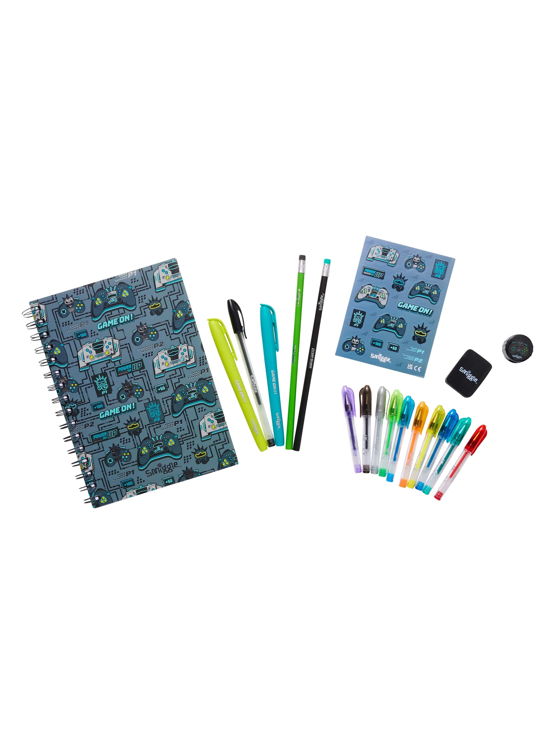 Smiggle - Epic Adventures A5 Essentials Stationery Set