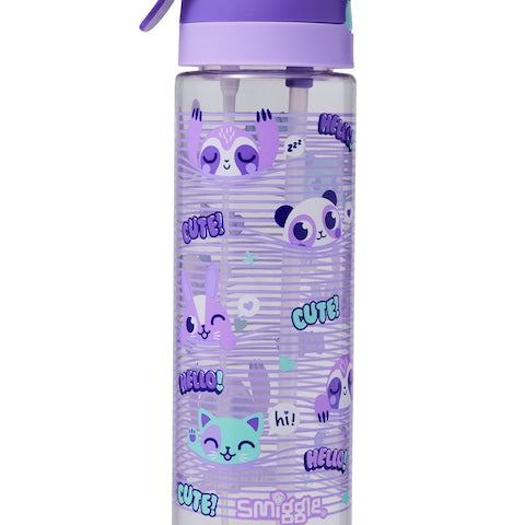 Smiggle - Gush Flip Water Spray 700 ML BPA-Free Water Bottle