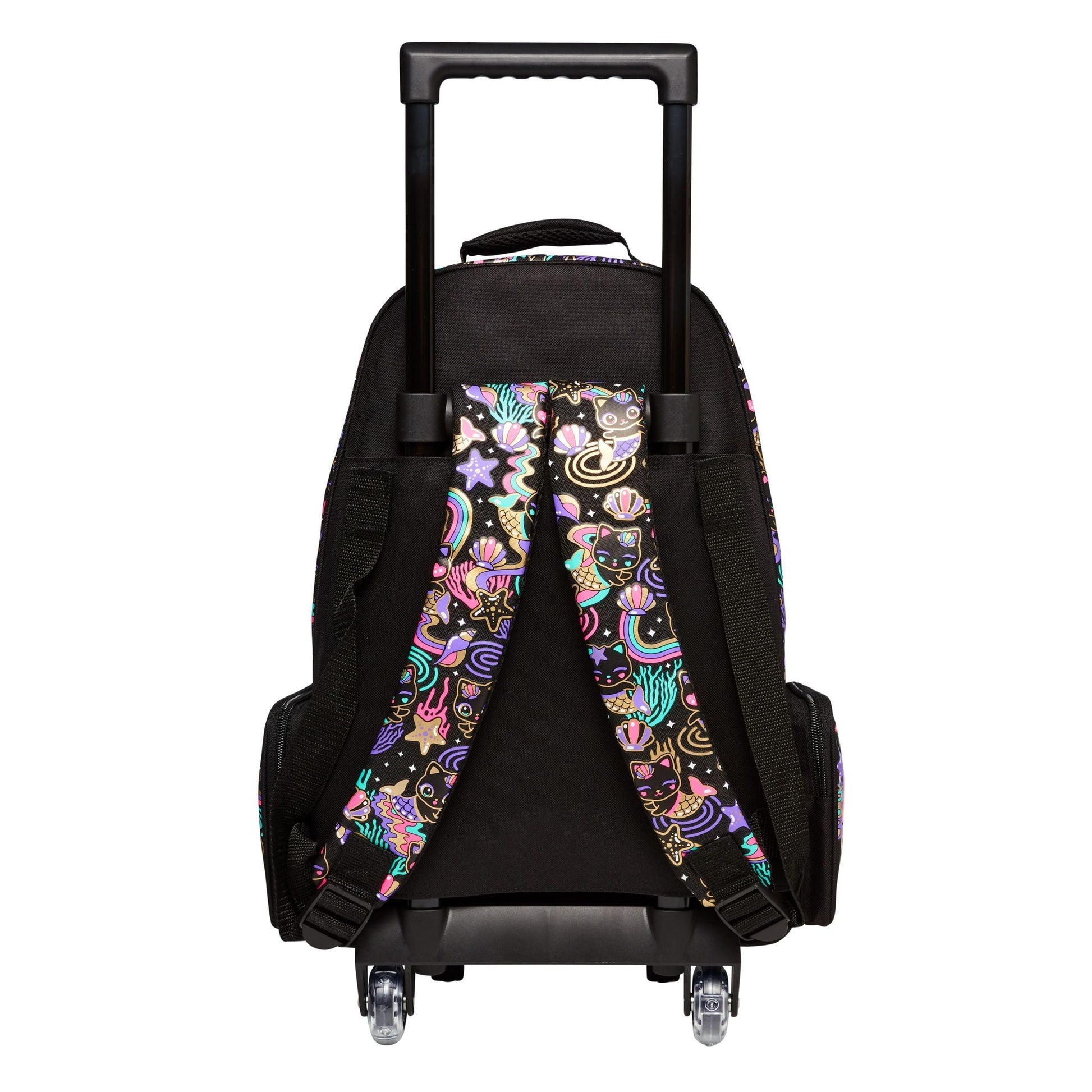 Smiggle - Hey There Light-Up Wheeled Pull-Along School and Travel Bag