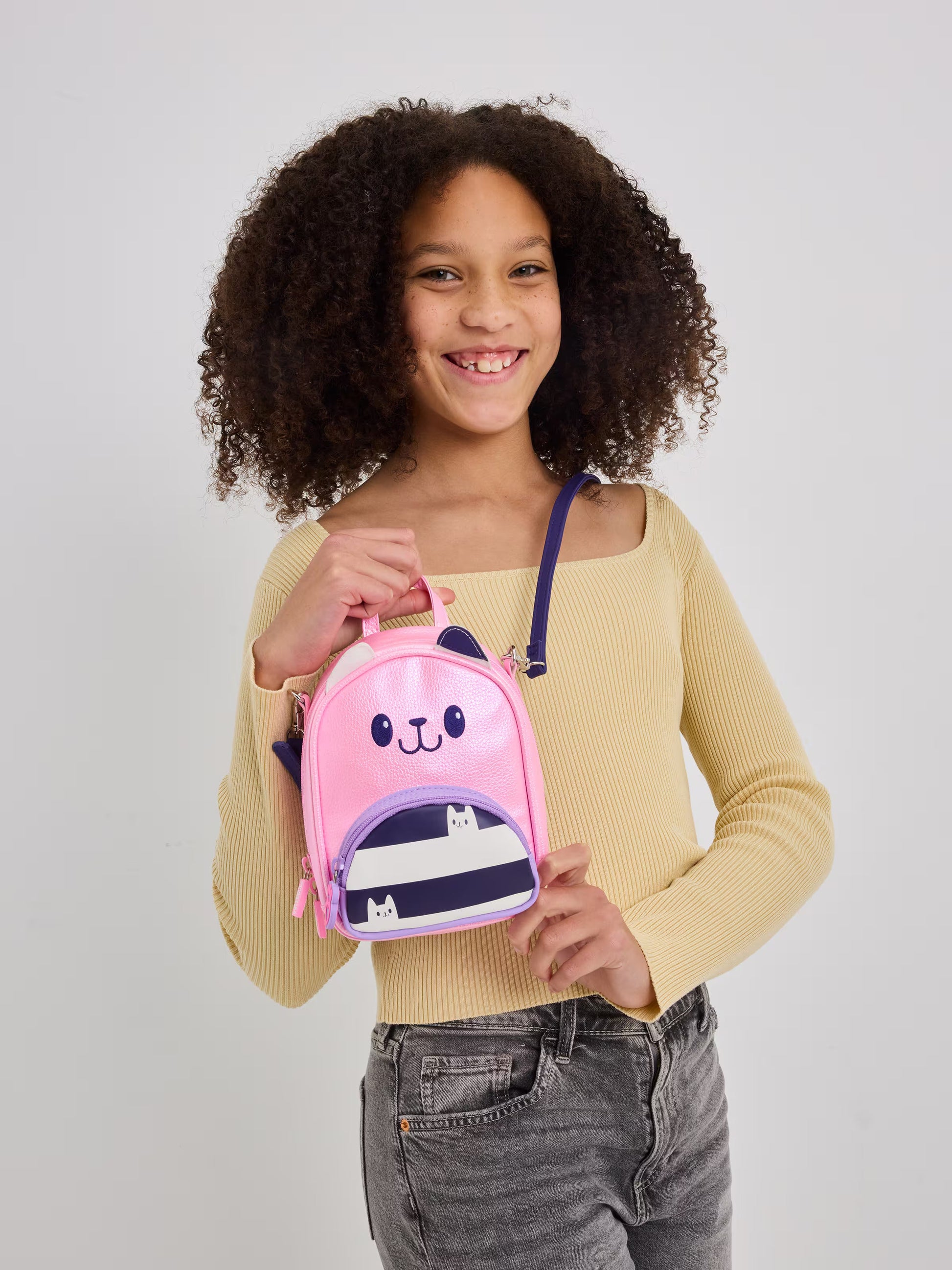 Smiggle - Gabby's Dollhouse Mini Backpack and Shoulder Bag