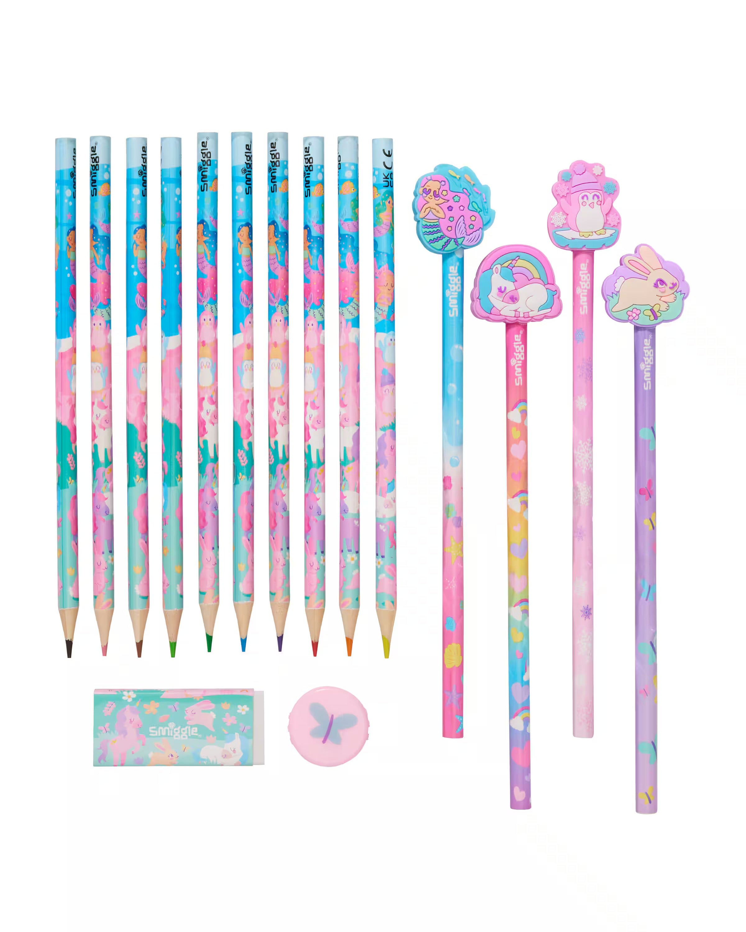 Smiggle - Pencil and Stationery Set