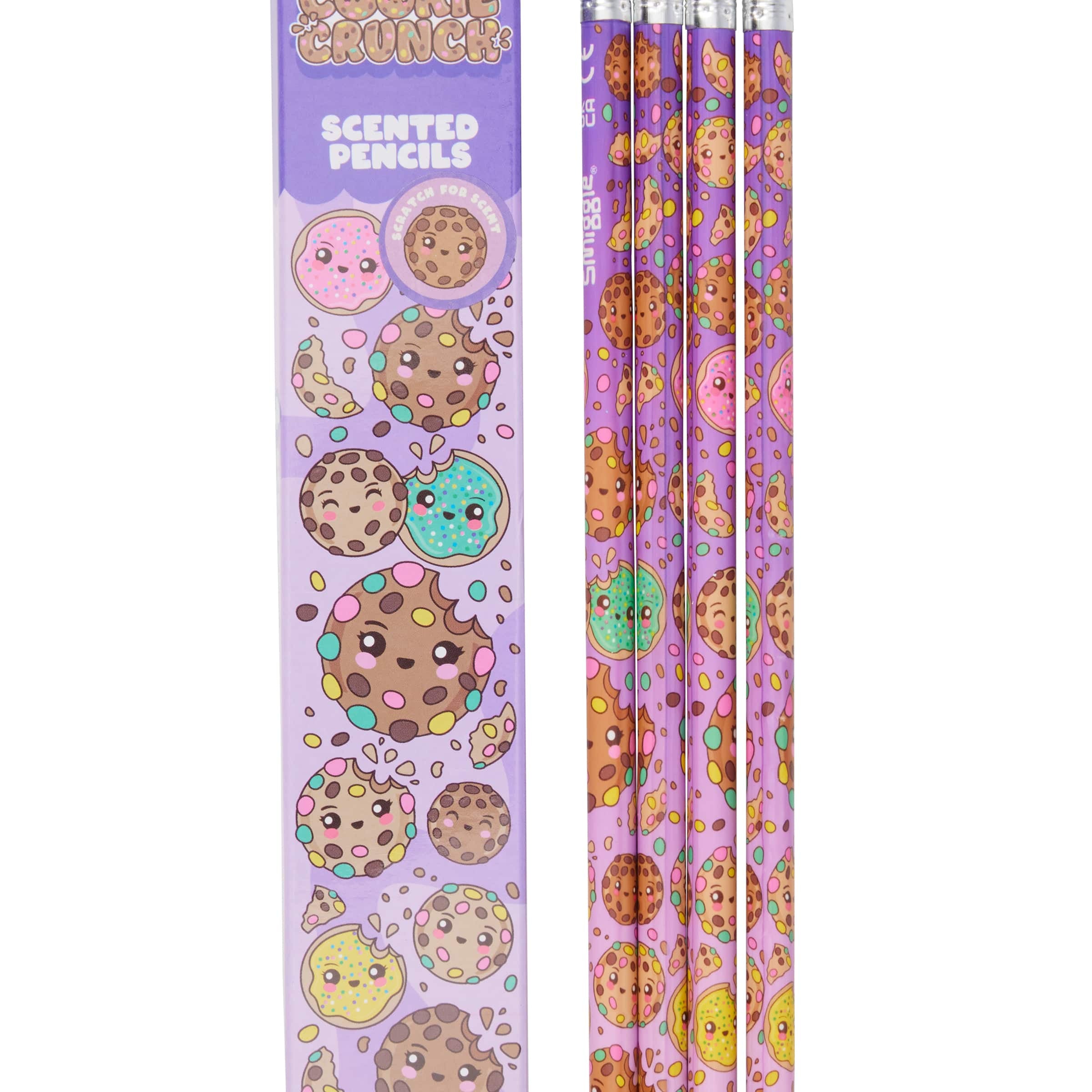 Smiggle - Scented 4-piece Pencil Set