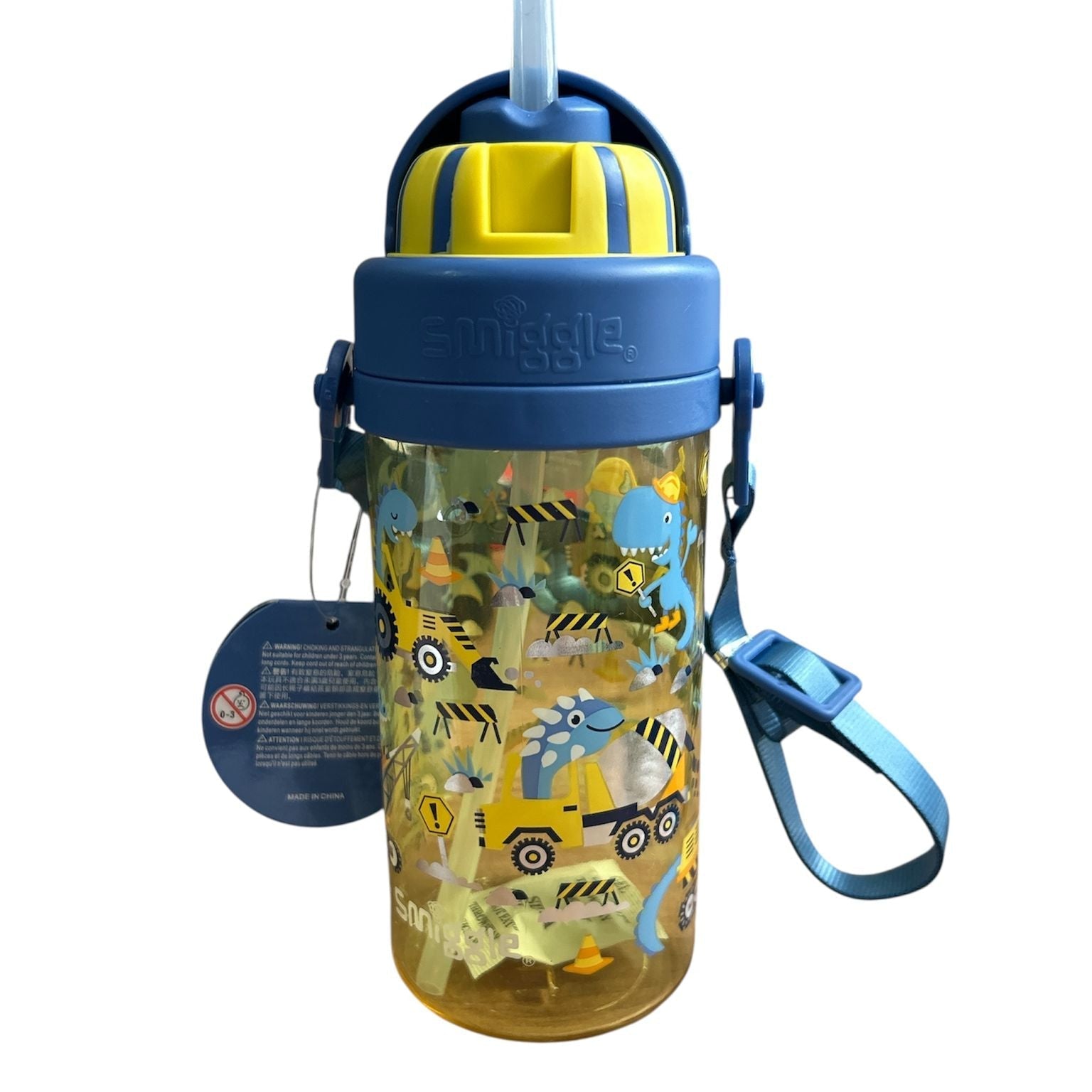 Smiggle - La La Teeny Tiny 400 ML BPA-free Hidden Straw Water Bottle