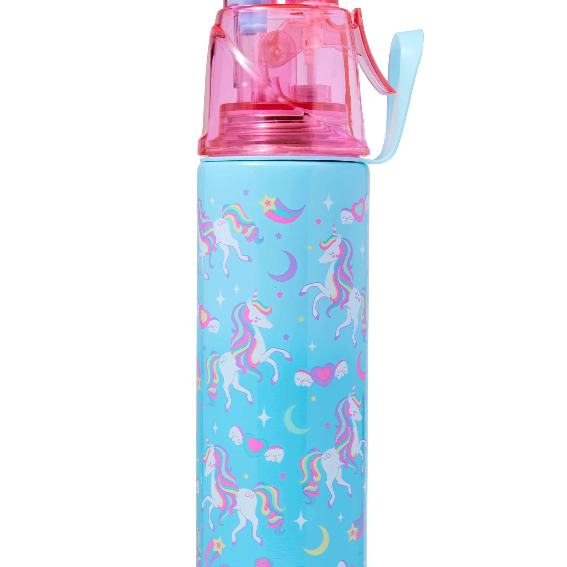Smiggle - Livin Water Spray 500ML Steel Bottle