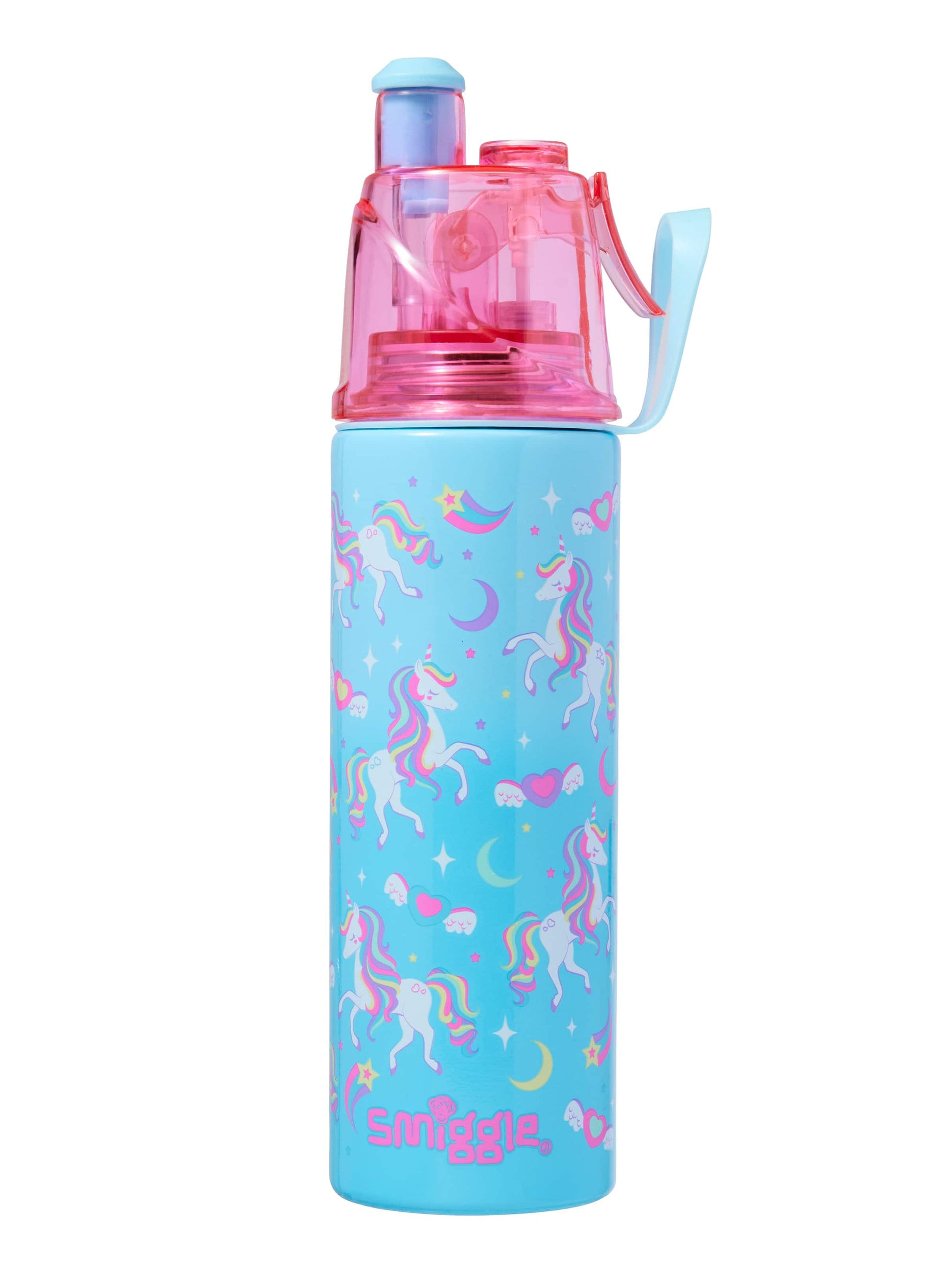 Smiggle - Livin Water Spray 500ML Steel Bottle