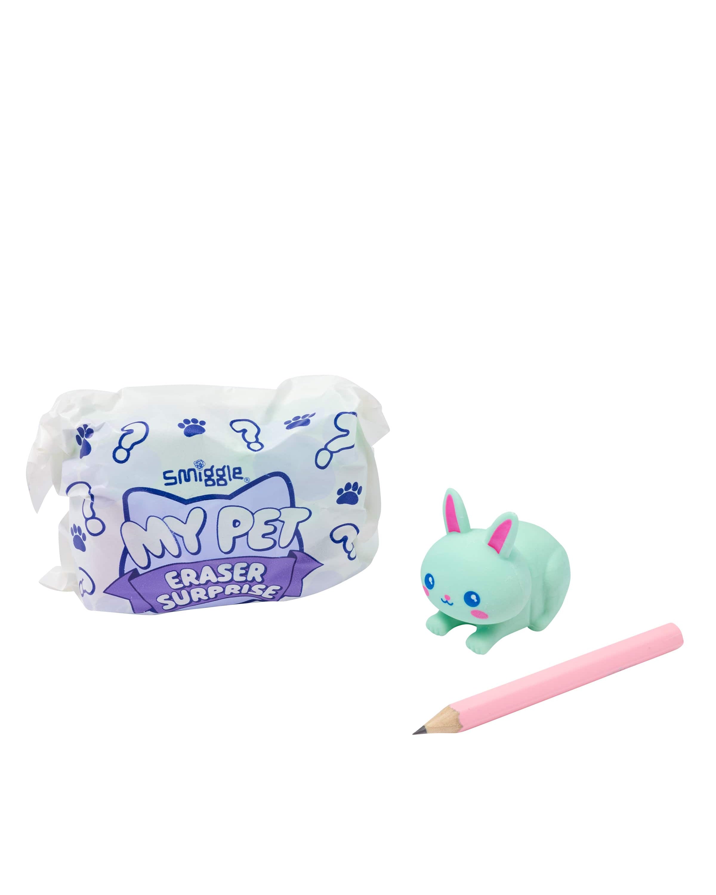 Smiggle - My Pet Surprise Scented Eraser Set