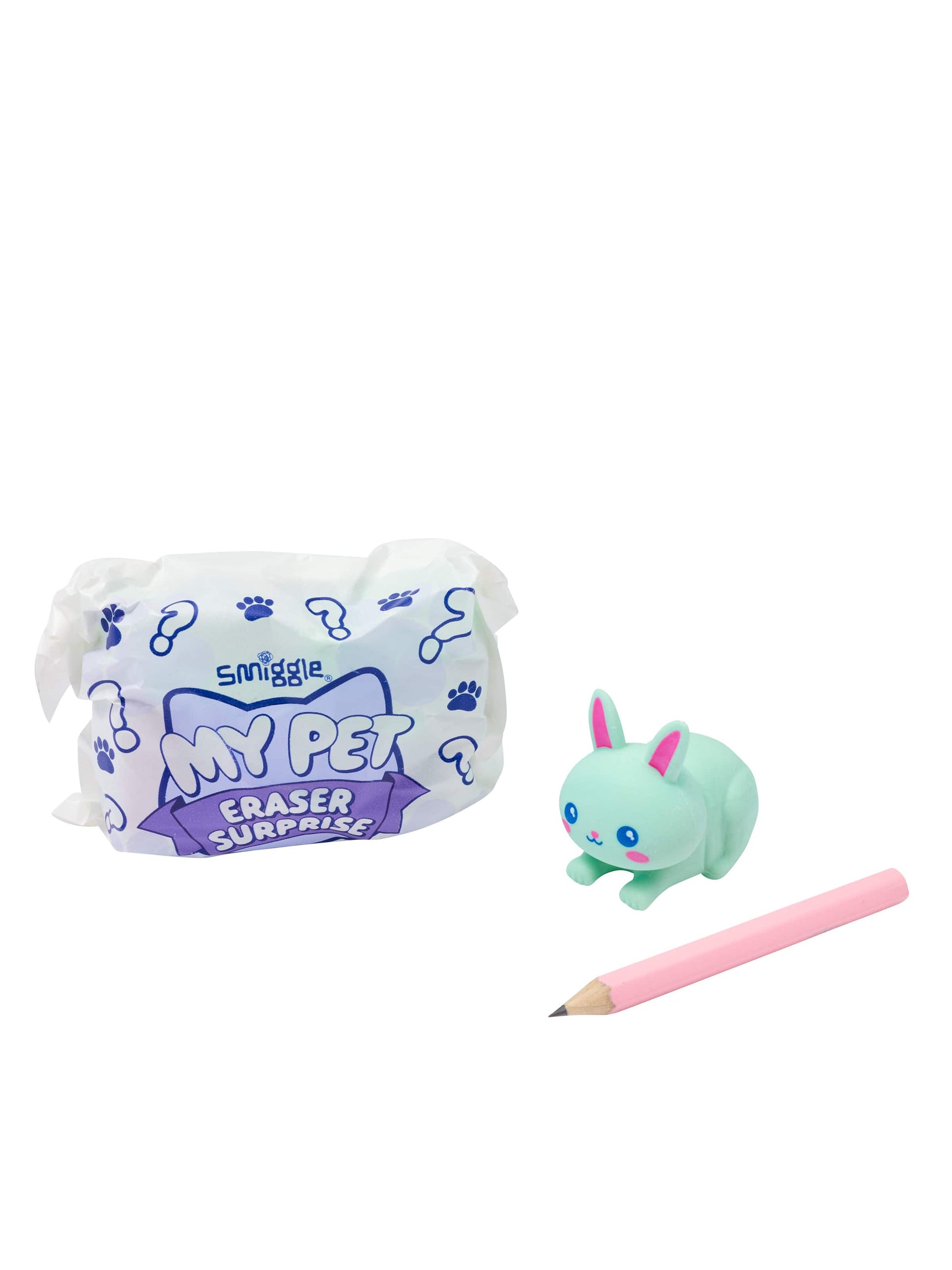 Smiggle - My Pet Surprise Scented Eraser Set
