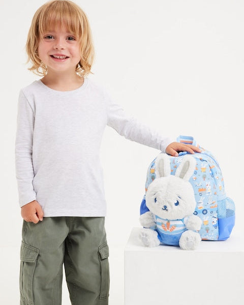 Smiggle - Out & About Removable Toy Preschool School Backpack