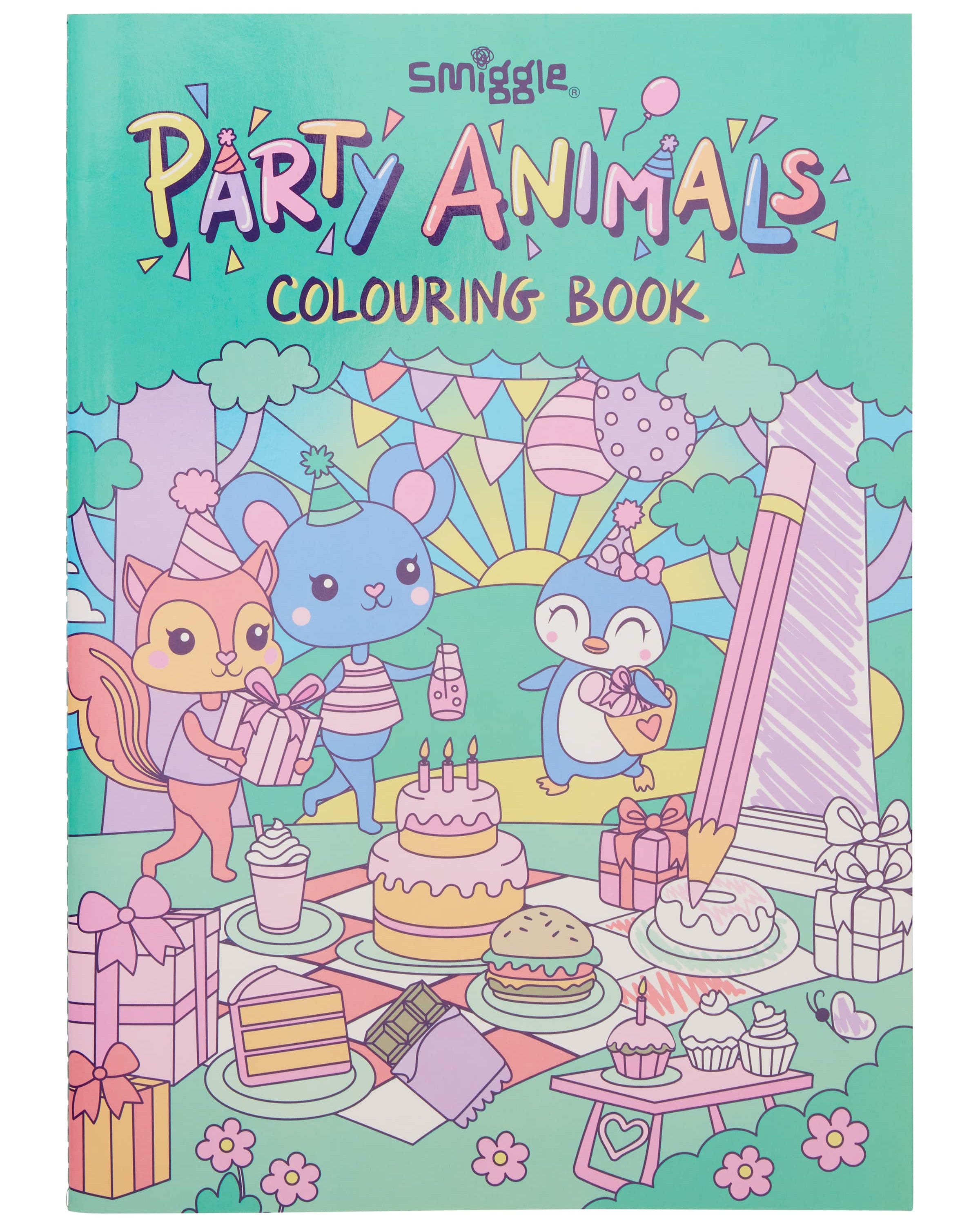 Smiggle - My Coloring Book with Friends at the Party