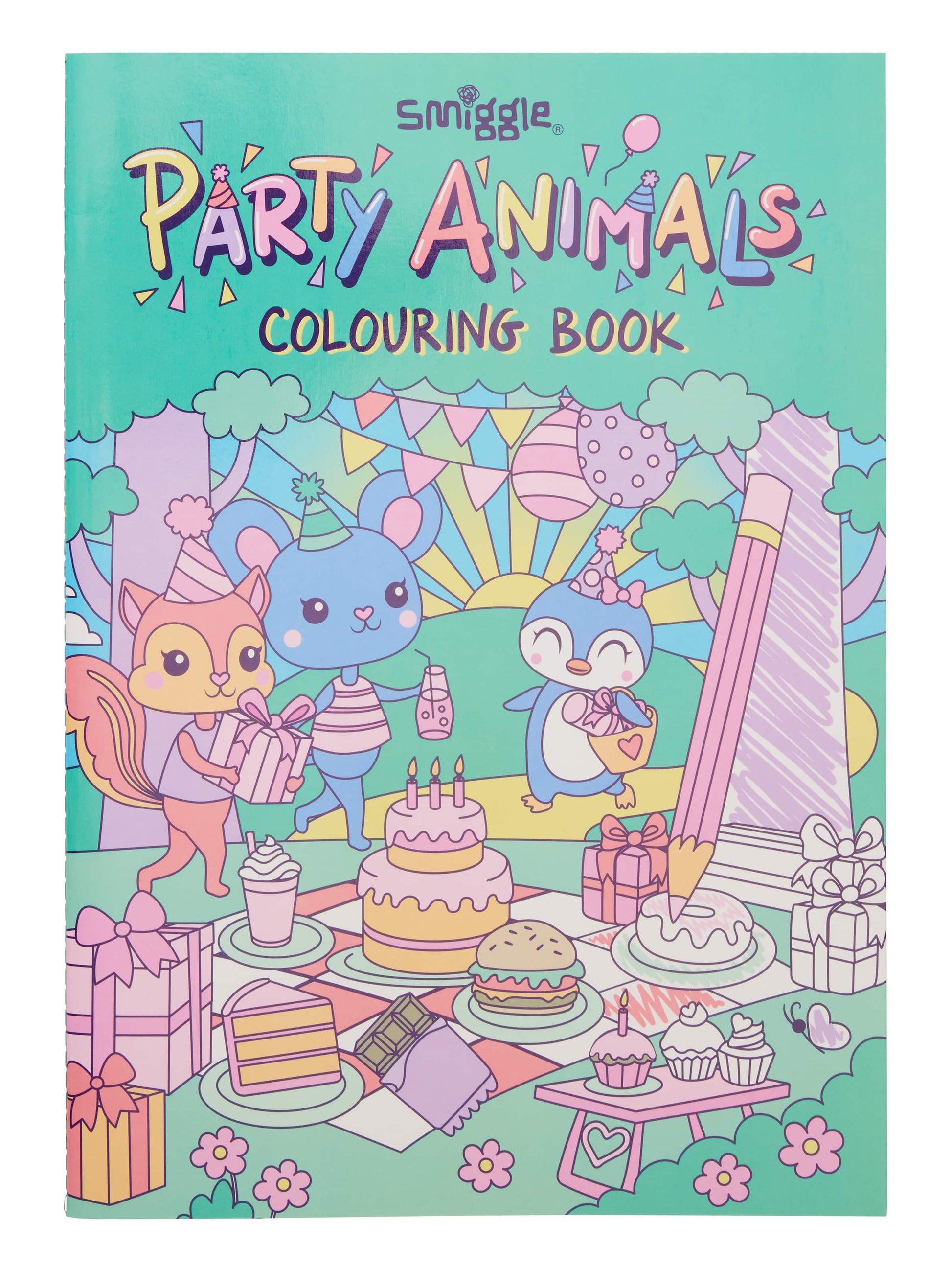 Smiggle - My Coloring Book with Friends at the Party