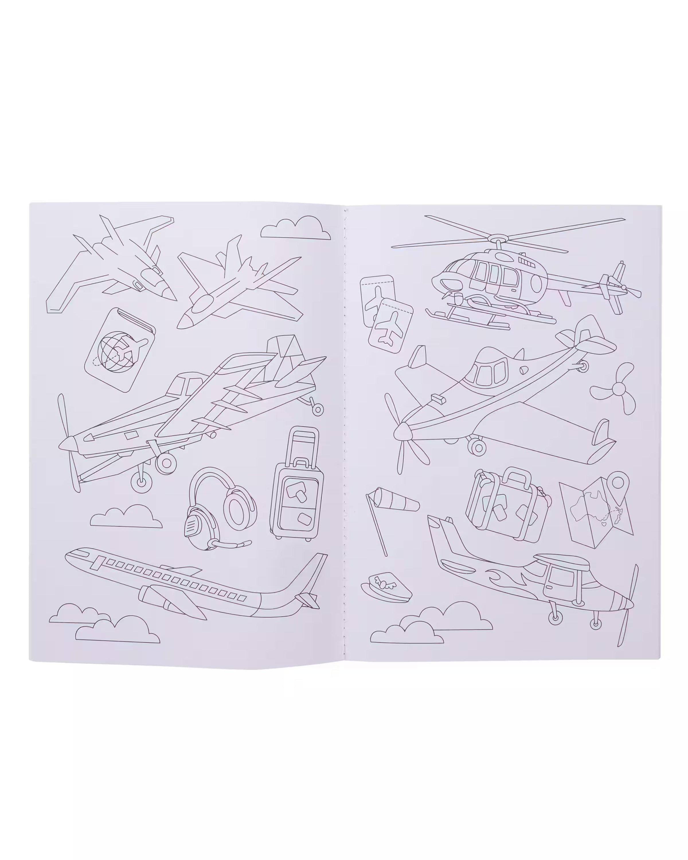 Smiggle - My Tools Coloring Book