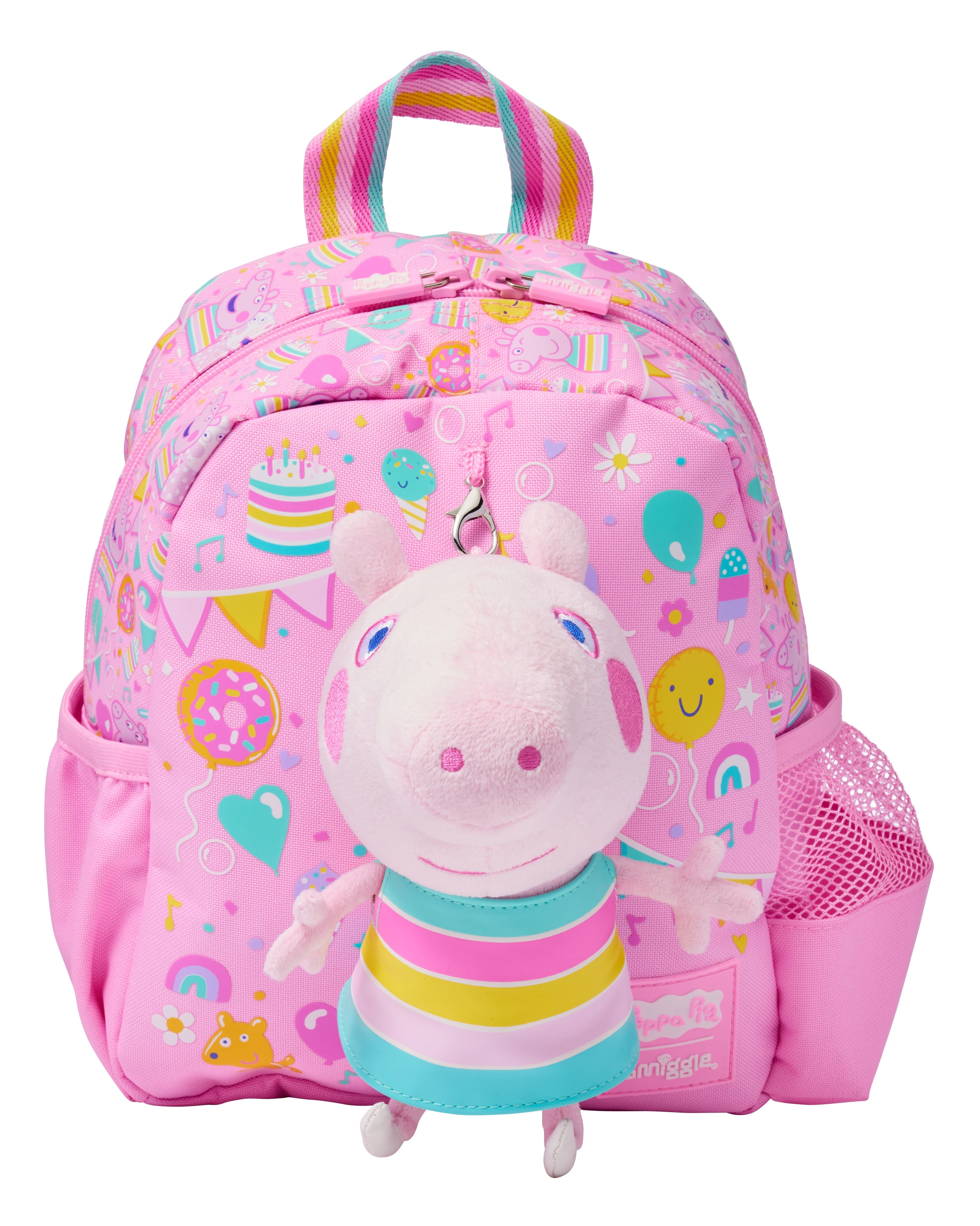 Smiggle - Peppa Pig Removable Toy Nursery School Backpack